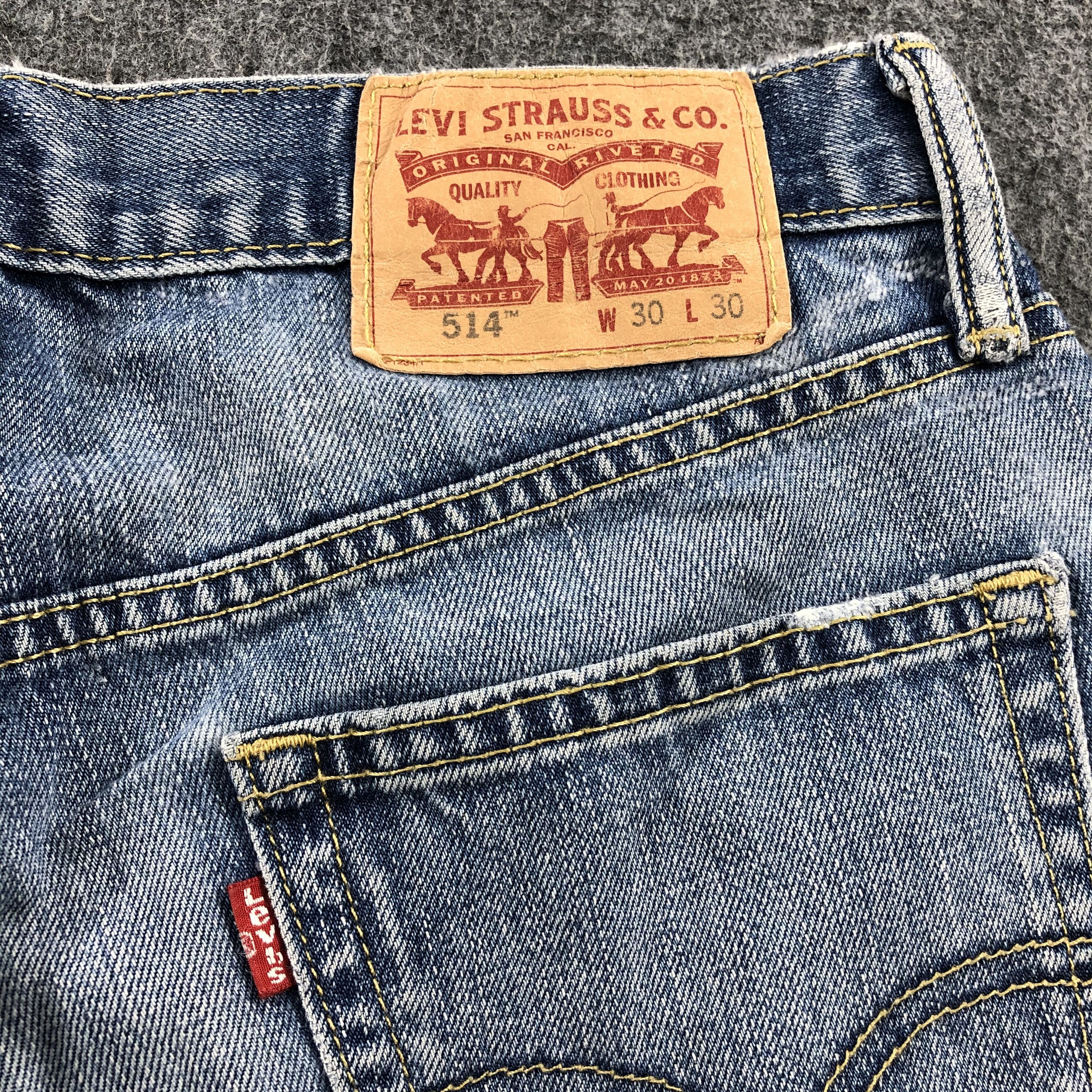 Levi's × Vintage Vintage Blue Wash Levis 514 Jeans-JM1440 Size US 31 - 6 Thumbnail