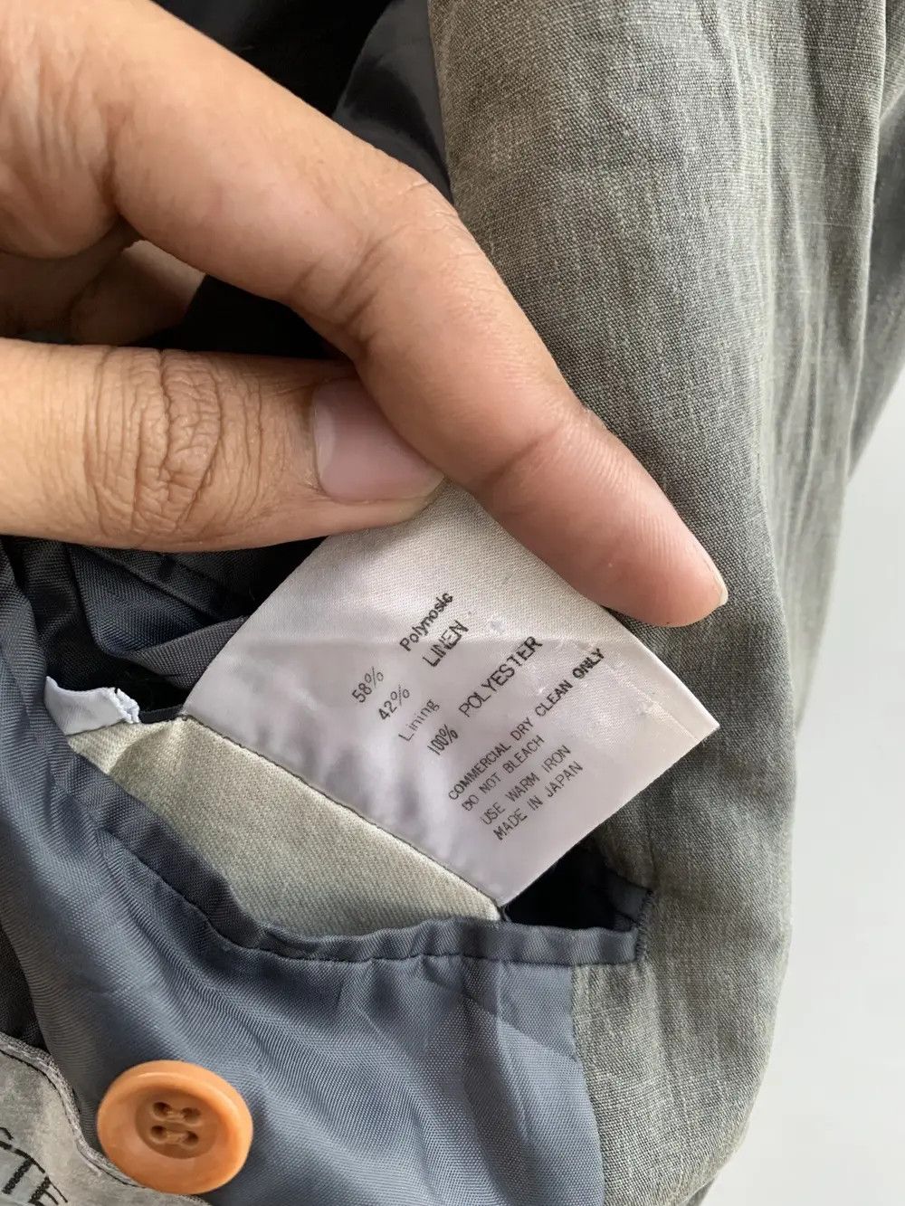 Issey Miyake Vintage 80s Issey Miyake Tete Homme Blazer Size US M / EU 48-50 / 2 - 5 Thumbnail