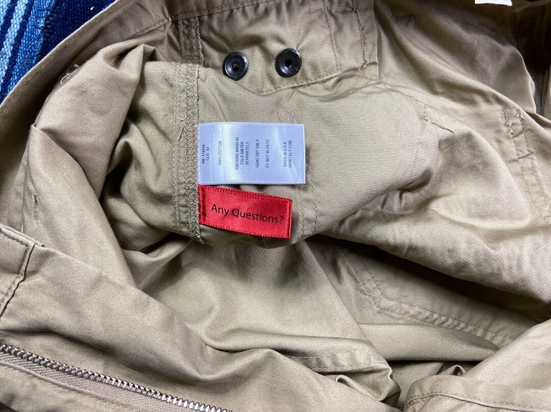 Monitaly MONITALY military cargo short khaki W32 Size US 32 / EU 48 - 4 Thumbnail