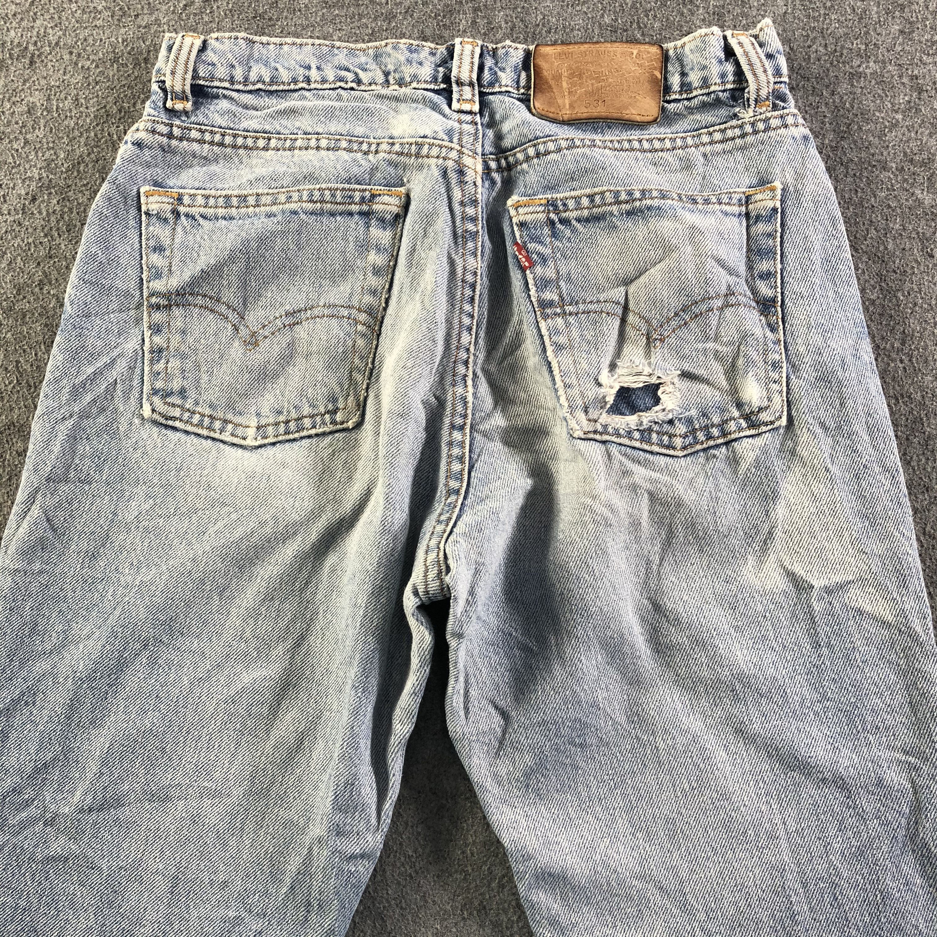 Levi's Vintage Levis 531 Jeans-J4103 Size US 28 / EU 44 - 4 Thumbnail