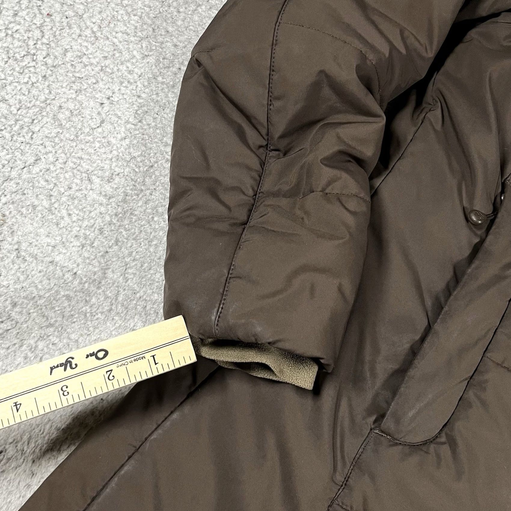 Jack Wolfskin Jack Wolfskin Jacket Womens S Brown Puffer Long Hooded Insulated UK 10 Coat Size S / US 4 / IT 40 - 3 Thumbnail