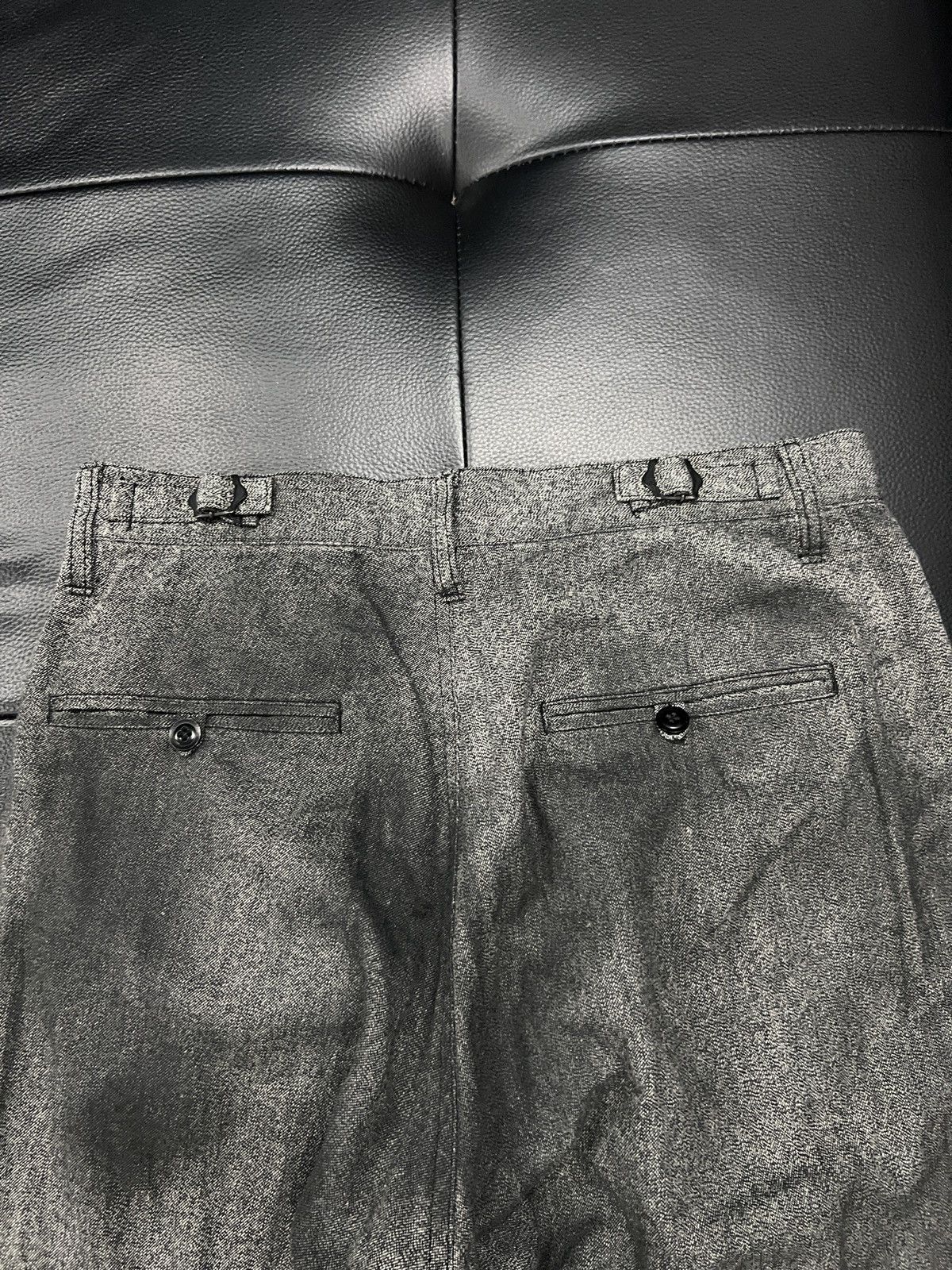Y's Yohji Yamamoto by Y’s Adjustable Button Cotton Linen Trouser Size US 30 / EU 46 - 6 Thumbnail
