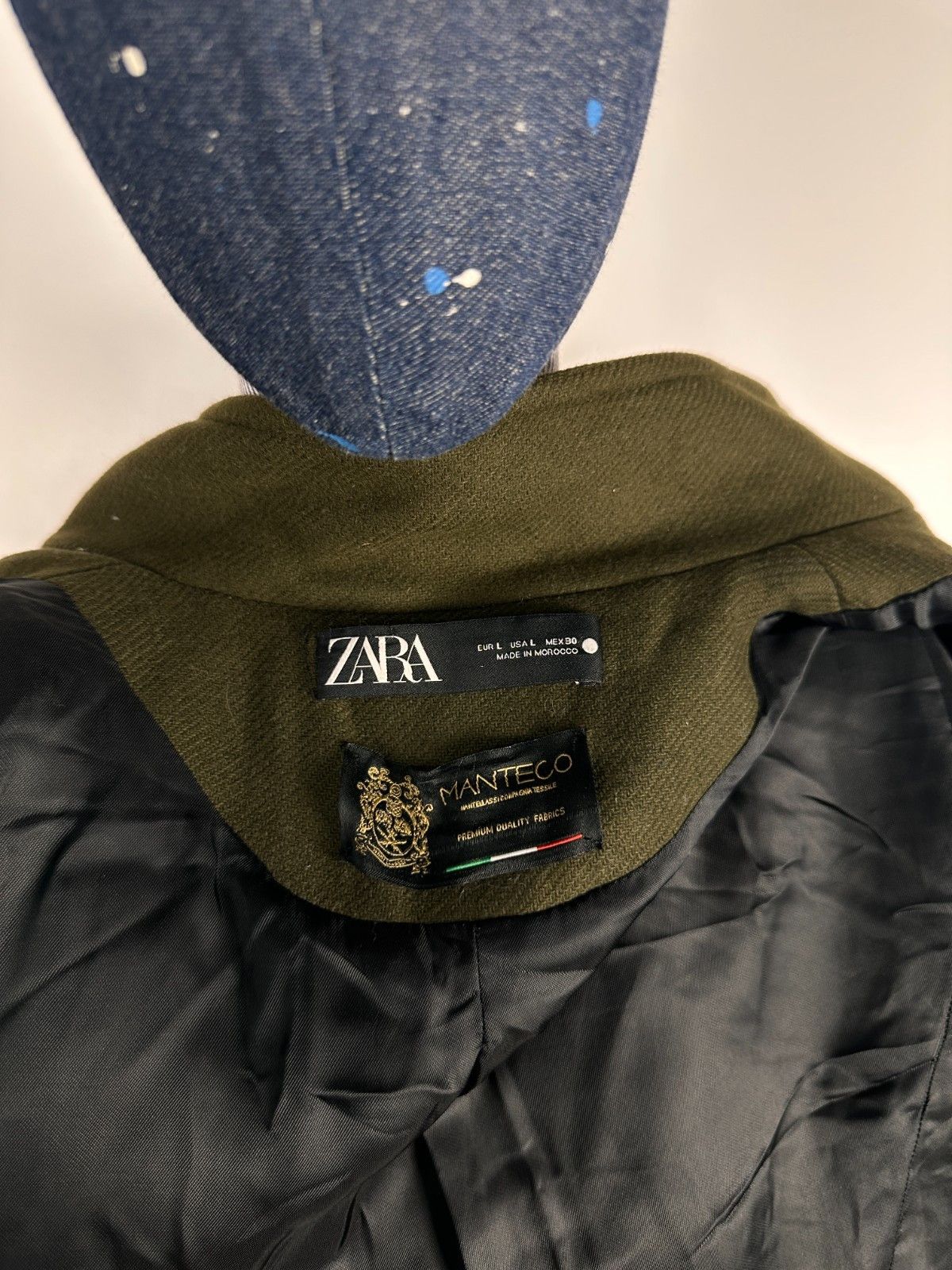 Zara Zara Manteco Wool Coat Double Breasted Wool Jacket Size L Size L / US 10 / IT 46 - 9 Thumbnail