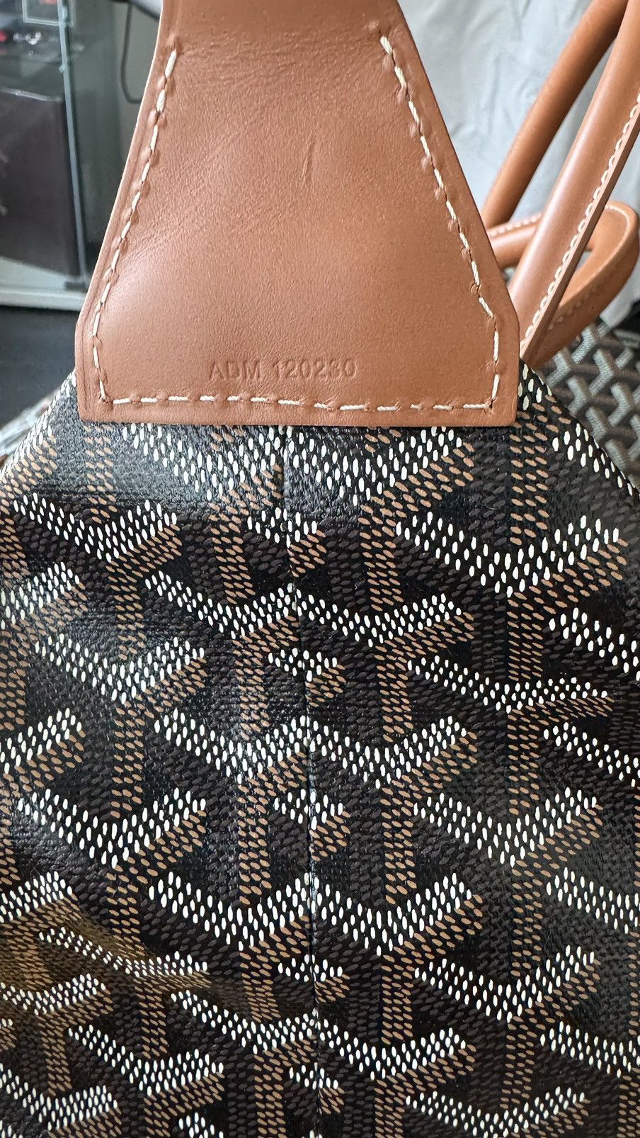 Goyard Goyard 45 Bowling Boeing Foldable Duffle Hand Bag Size ONE SIZE - 13 Thumbnail