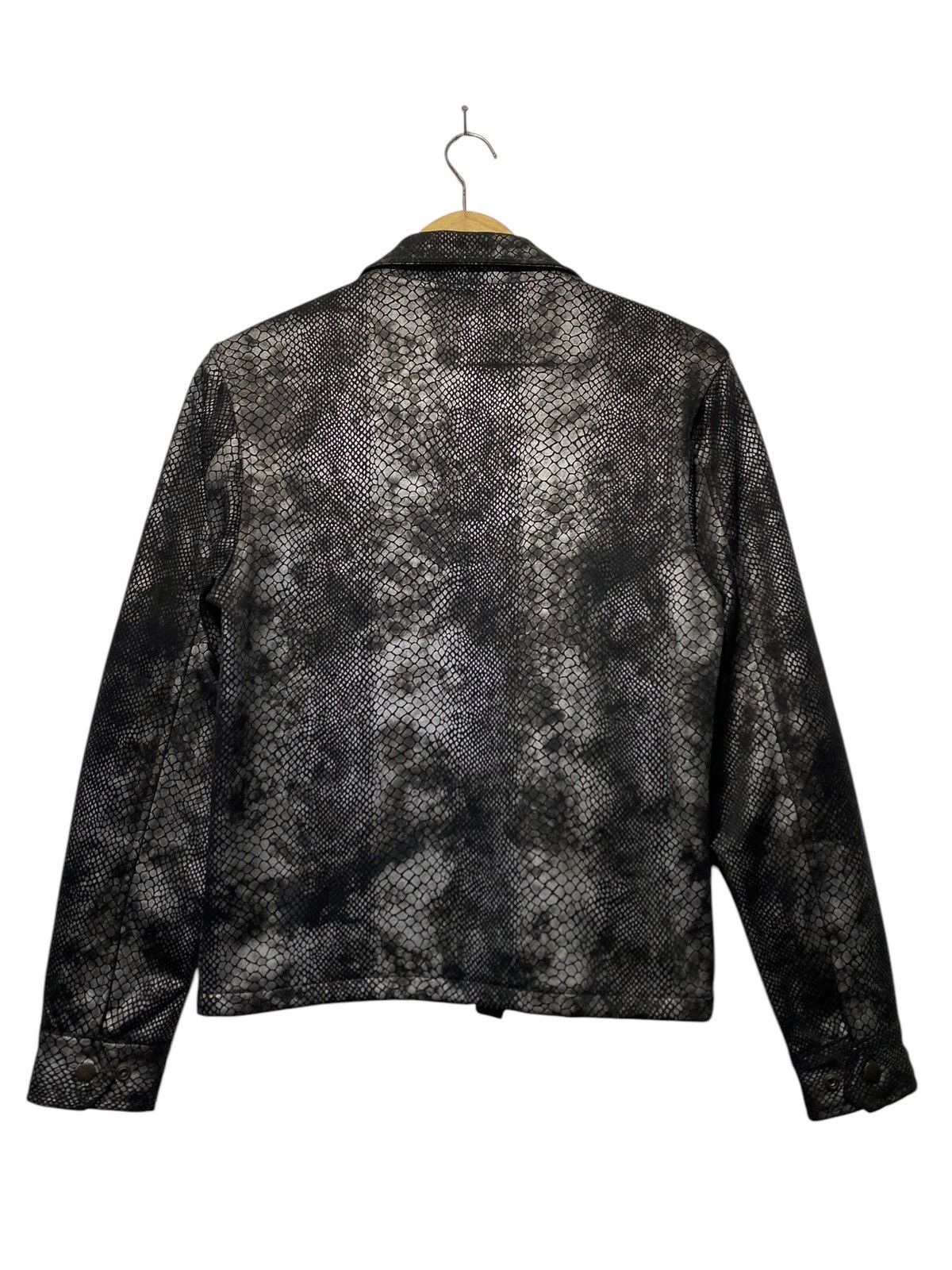 Japanese Brand Vintage Hukuya Snake Skin asymmetric jacket Size US M / EU 48-50 / 2 - 16 Thumbnail