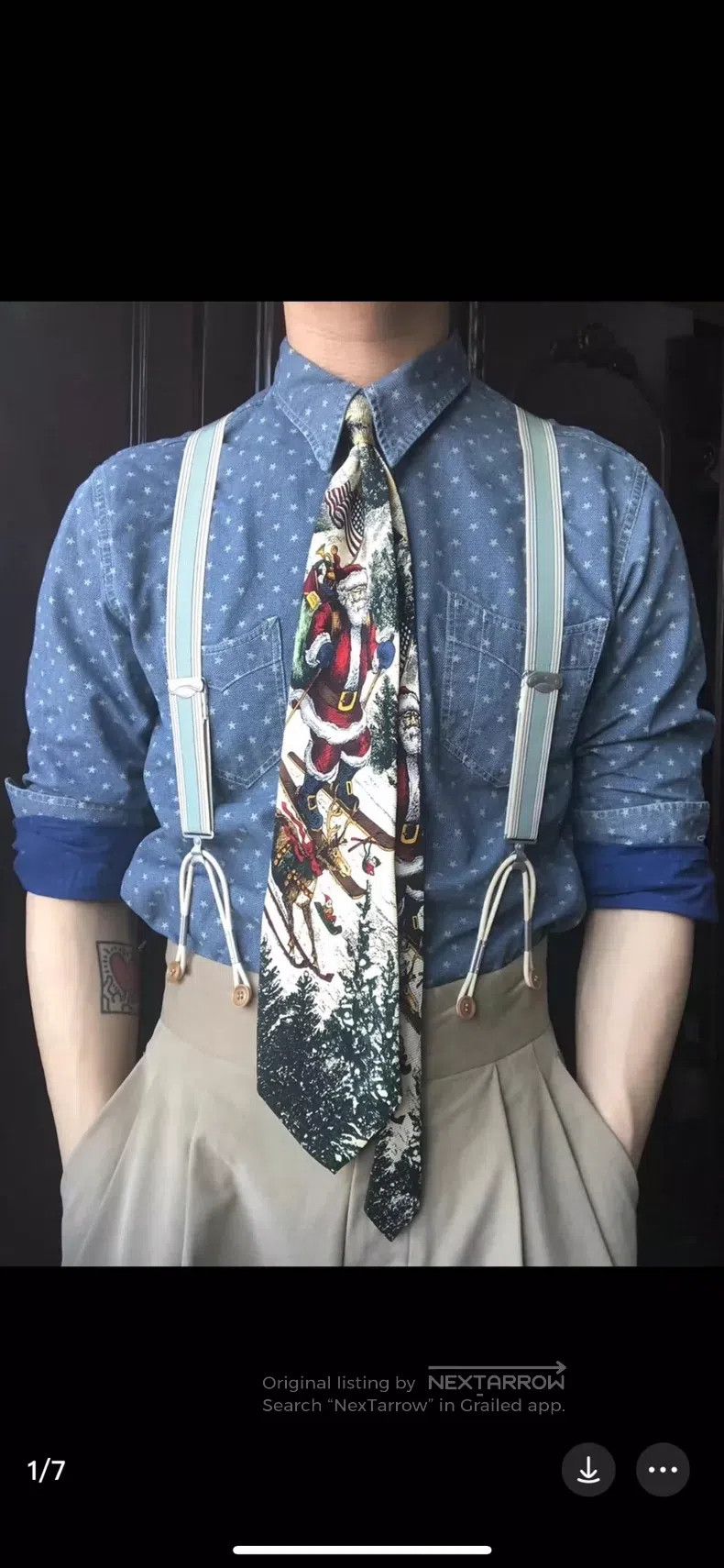 RRL Ralph Lauren RRL Ralph Lauren Out of print blue dyed small star antique Size US L / EU 52-54 / 3 - 9 Thumbnail