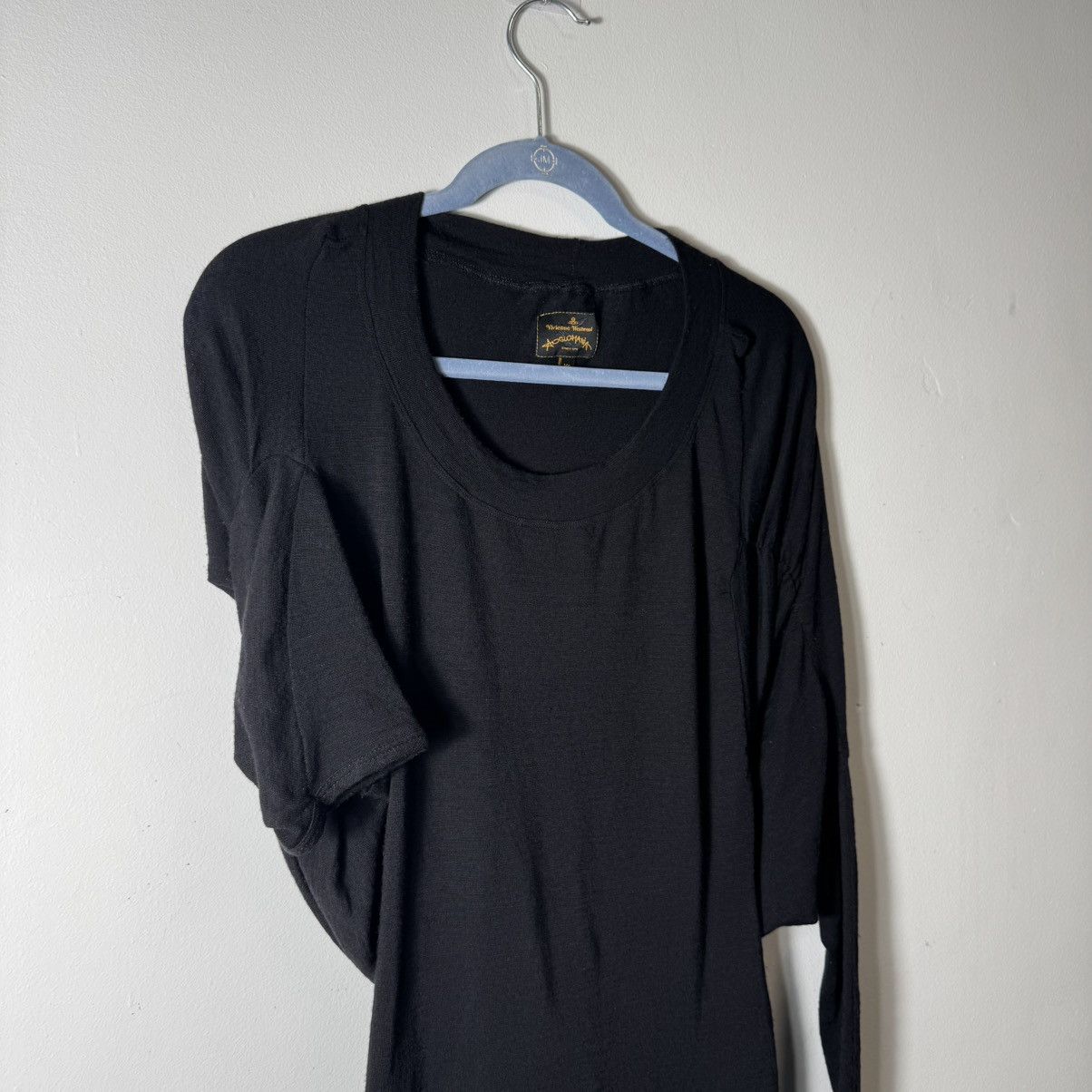 Vivienne Westwood Vivienne Westwood Anglomania Asymmetrical Black Jersey Dress Size XS / US 0-2 / IT 36-38 - 5 Thumbnail