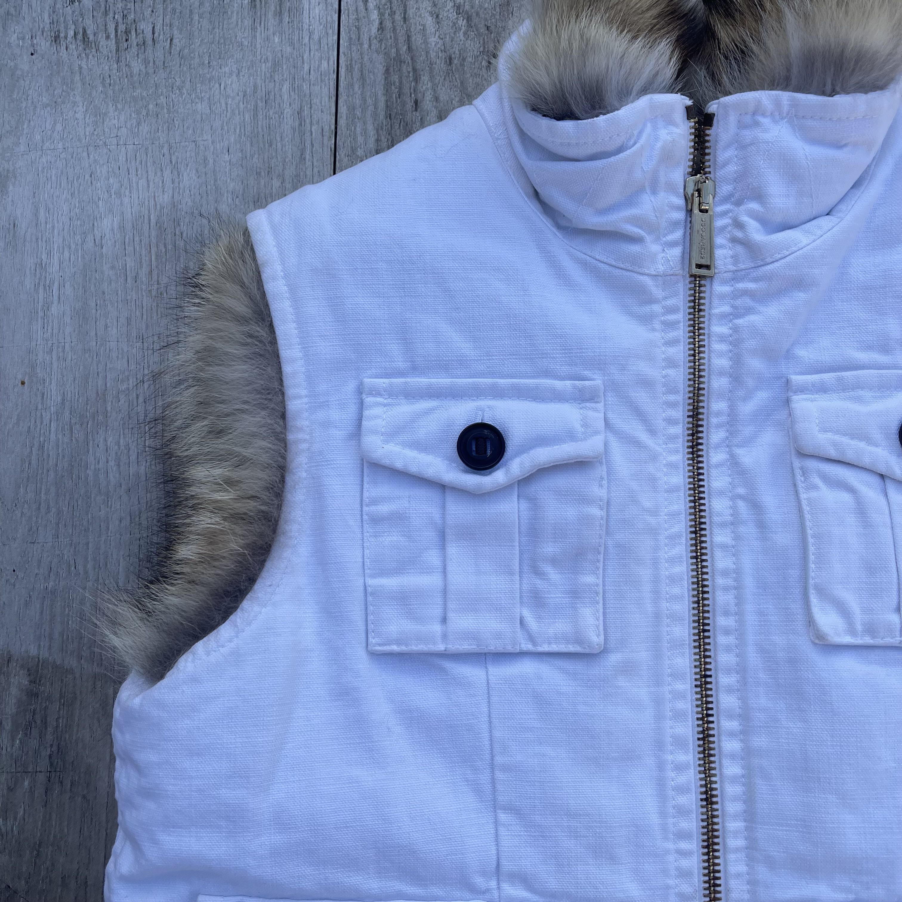 Dsquared2 Dsquared2 Icon Snow Vest Real Fur Size US M / EU 48-50 / 2 - 3 Thumbnail