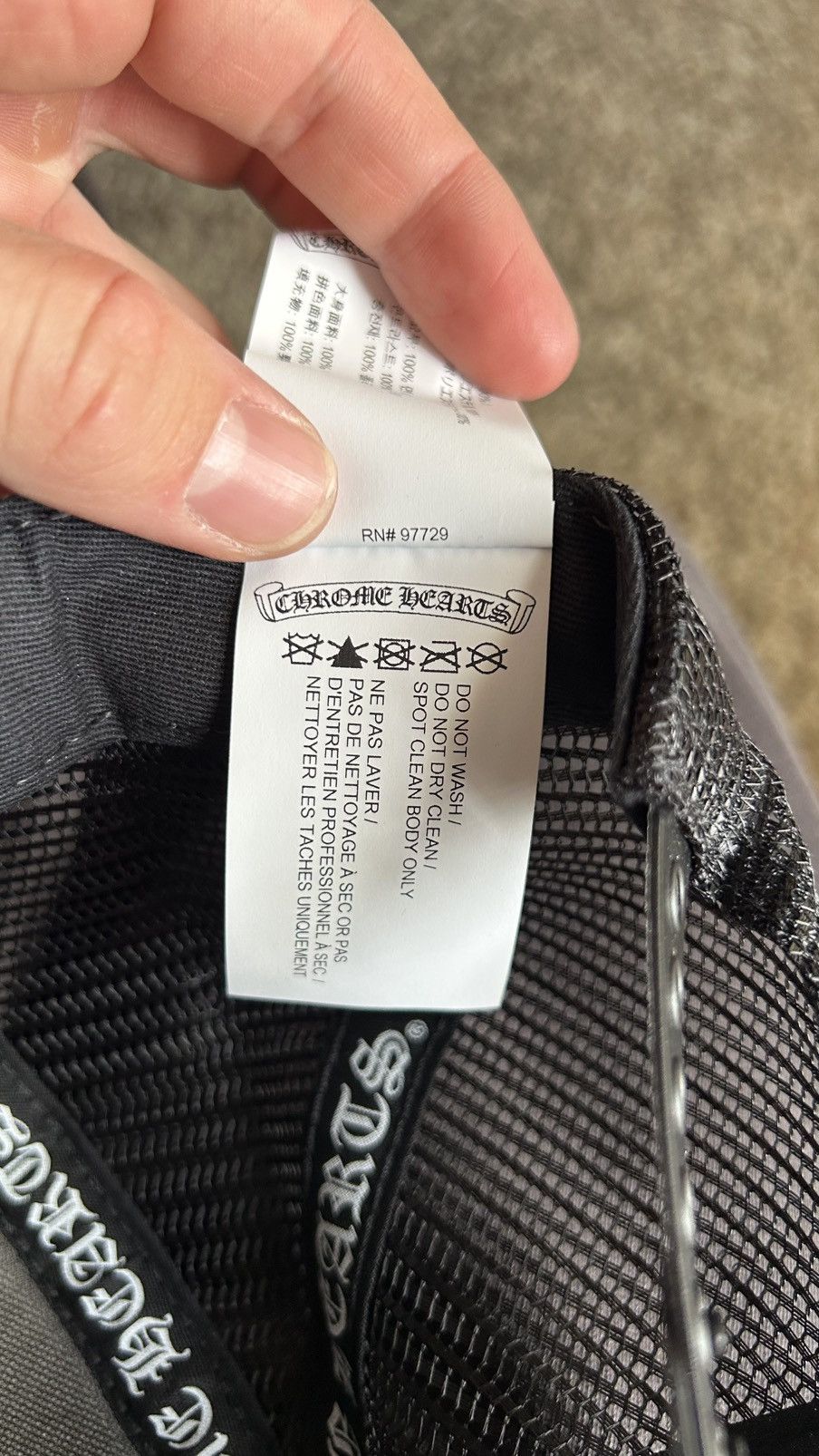 Chrome Hearts Chrome Hearts F*ck Hat Size ONE SIZE - 10 Thumbnail