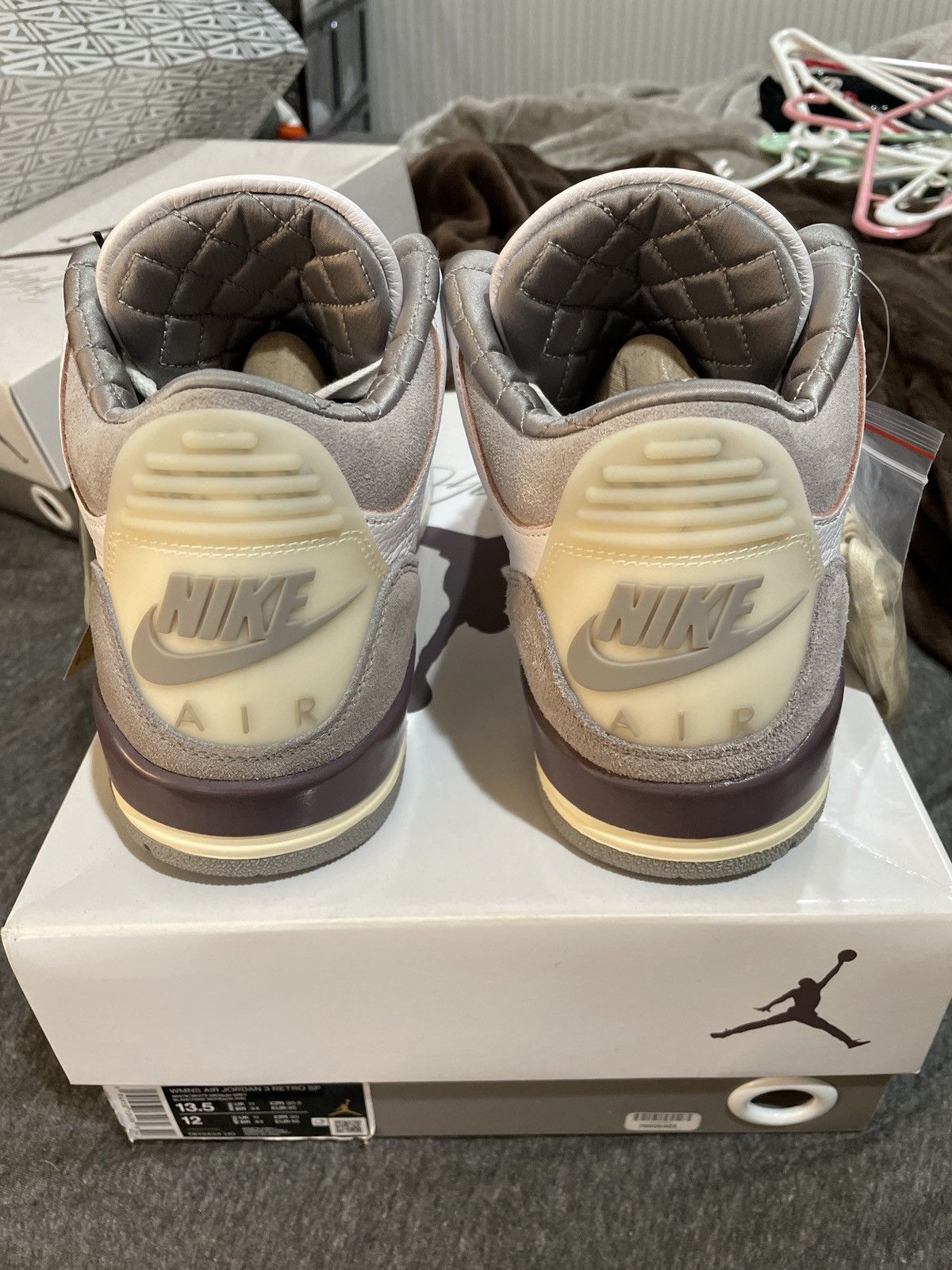 A Ma Maniere Air Jordan 3 A Maniere Size 11.5M/13W Size US 11.5 / EU 44-45 - 4 Thumbnail