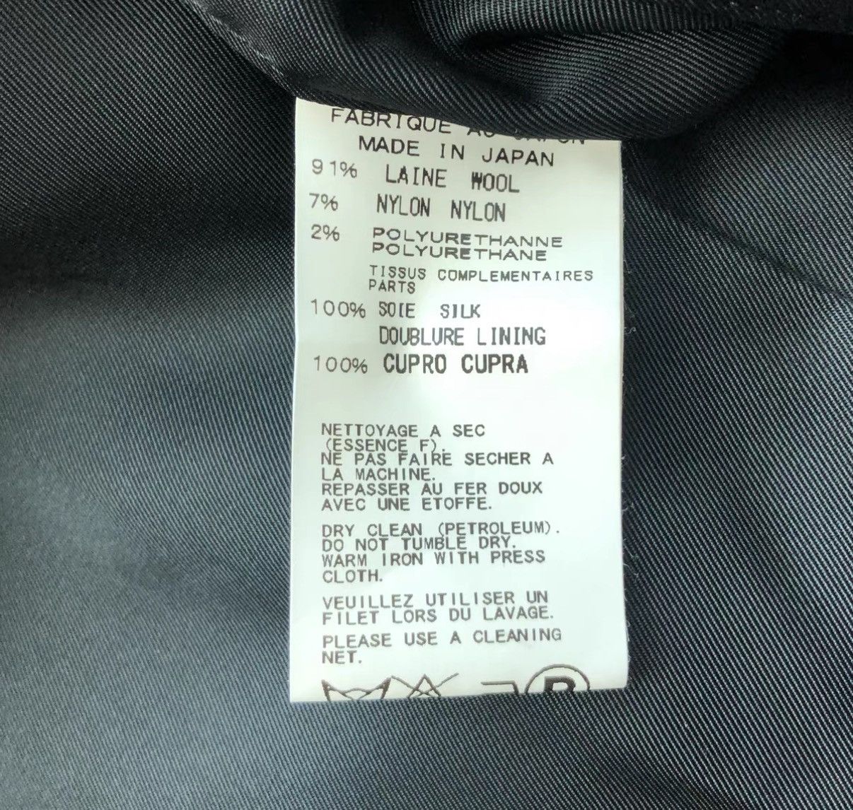 Yohji Yamamoto Yohji Yamamoto 10aw Double Silk Tuxedo Blazer K4 Size US M / EU 48-50 / 2 - 5 Thumbnail