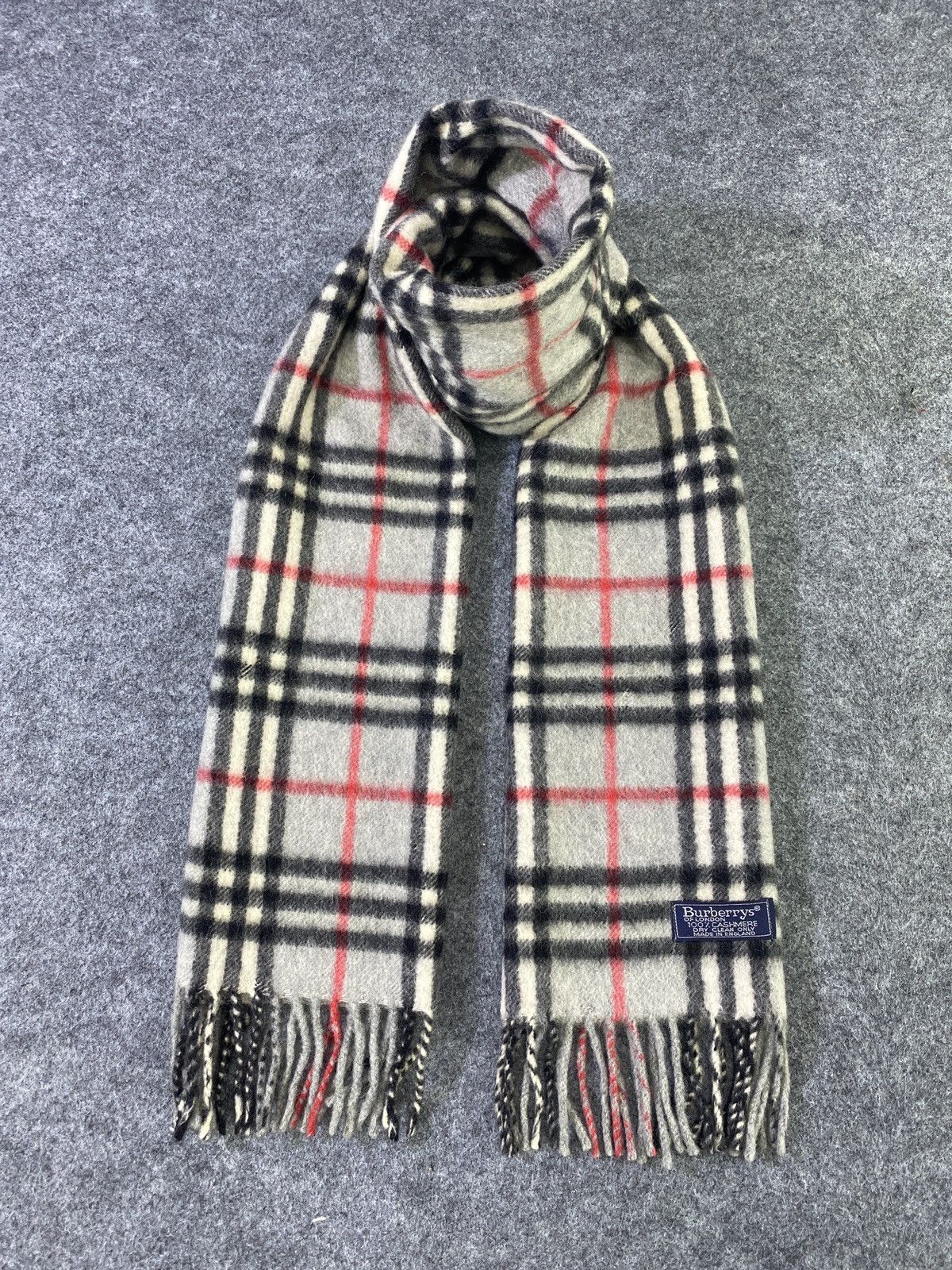 Burberry × Vintage VINTAGE BURBERRY Scarf / Muffler / Neckwear -T919 Size ONE SIZE - 1 Thumbnail