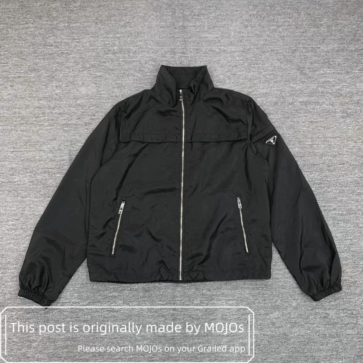 Prada Sz 52 Prada Triangle Metal Label Nylon Jacket mojos175710292 Size US L / EU 52-54 / 3 - 1 Thumbnail