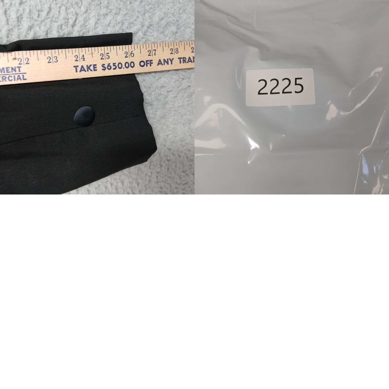Yves Saint Laurent VINTAGE Yves Saint Laurent Tuxedo Jacket Mens 44L Wool Double Breasted Formalwear USA Size 44R - 8 Thumbnail
