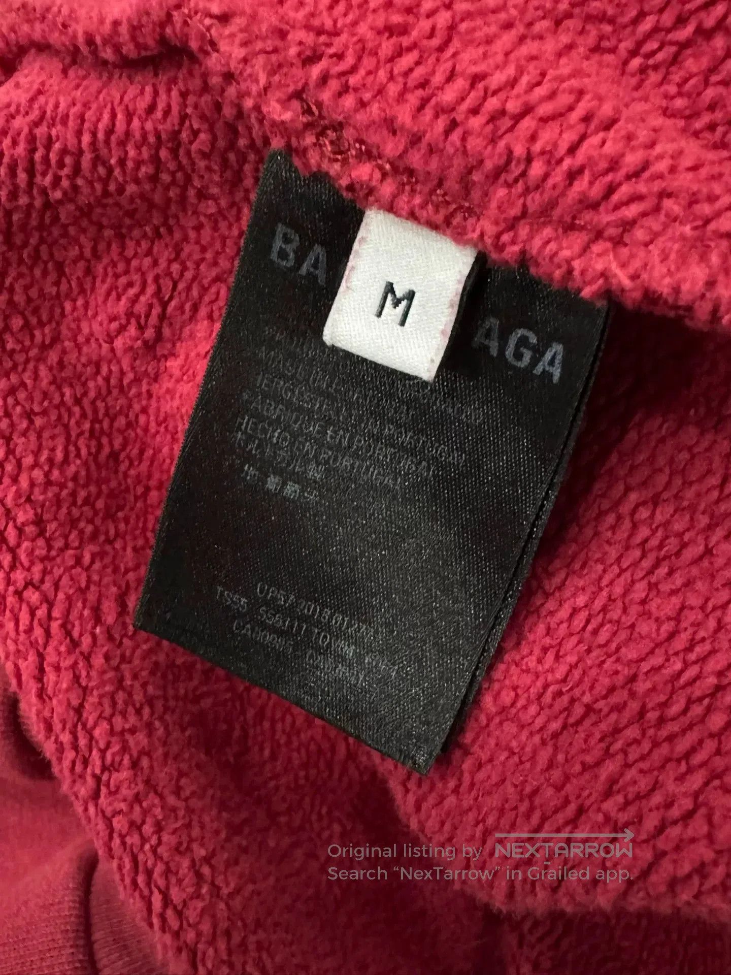 Balenciaga balenciaga hooded sweatshirt size M gently used. Size US M / EU 48-50 / 2 - 8 Thumbnail