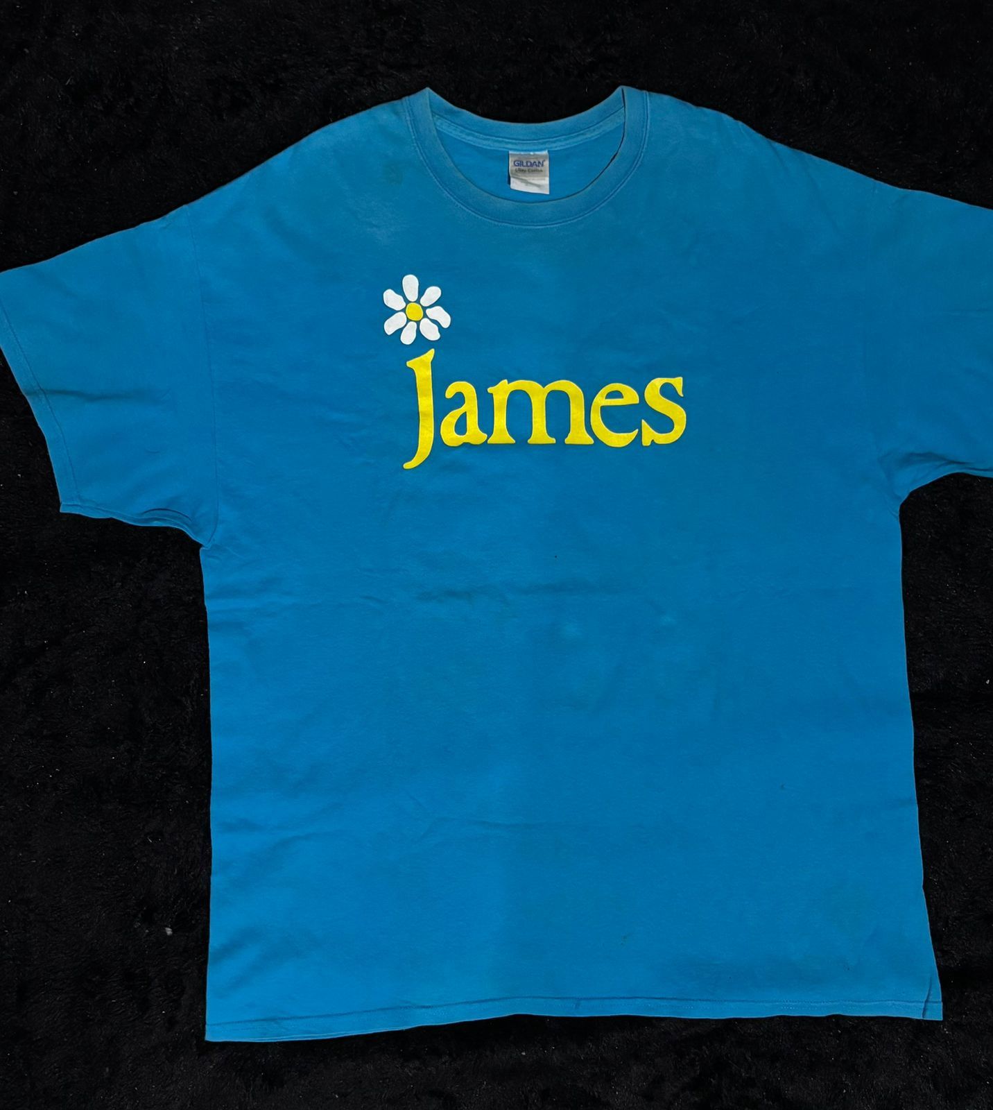 Band Tees James Shirt Indie Pop Band inspiral carpets the charlatans Size US XL / EU 56 / 4 - 2 Thumbnail