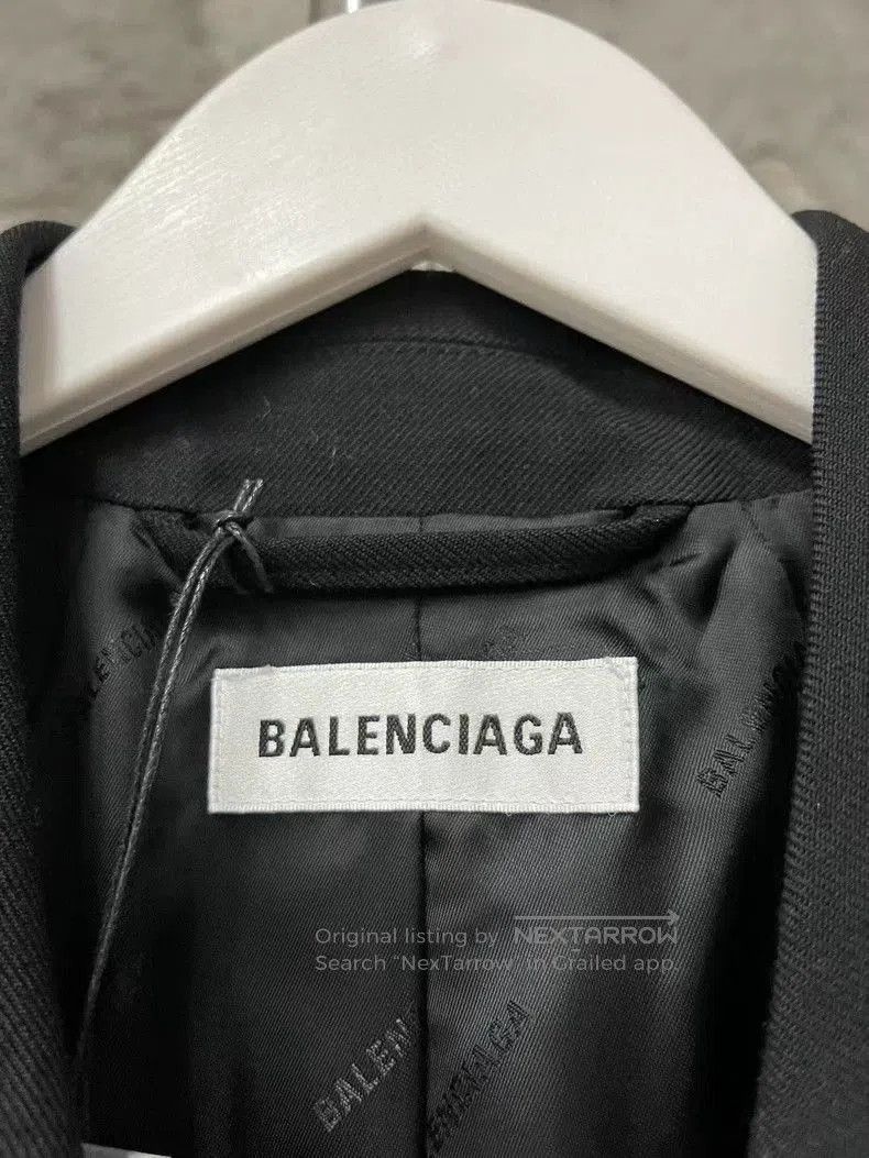 Balenciaga Balenciaga Pure Black Hourglass Blazer. Size US S / EU 44-46 / 1 - 6 Thumbnail