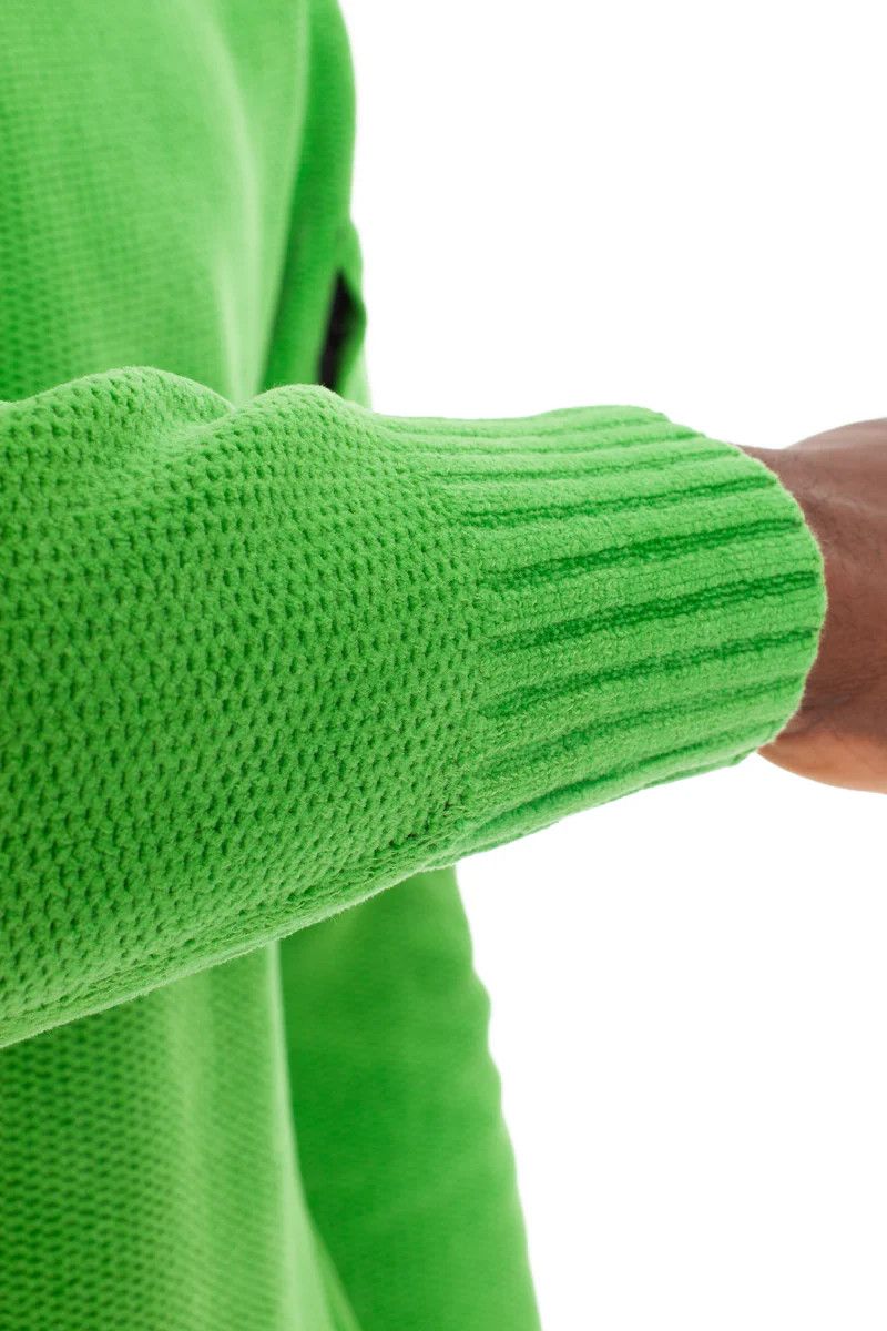 C.P. Company o1y1224 Crewneck Sweater in Green Size US L / EU 52-54 / 3 - 5 Thumbnail