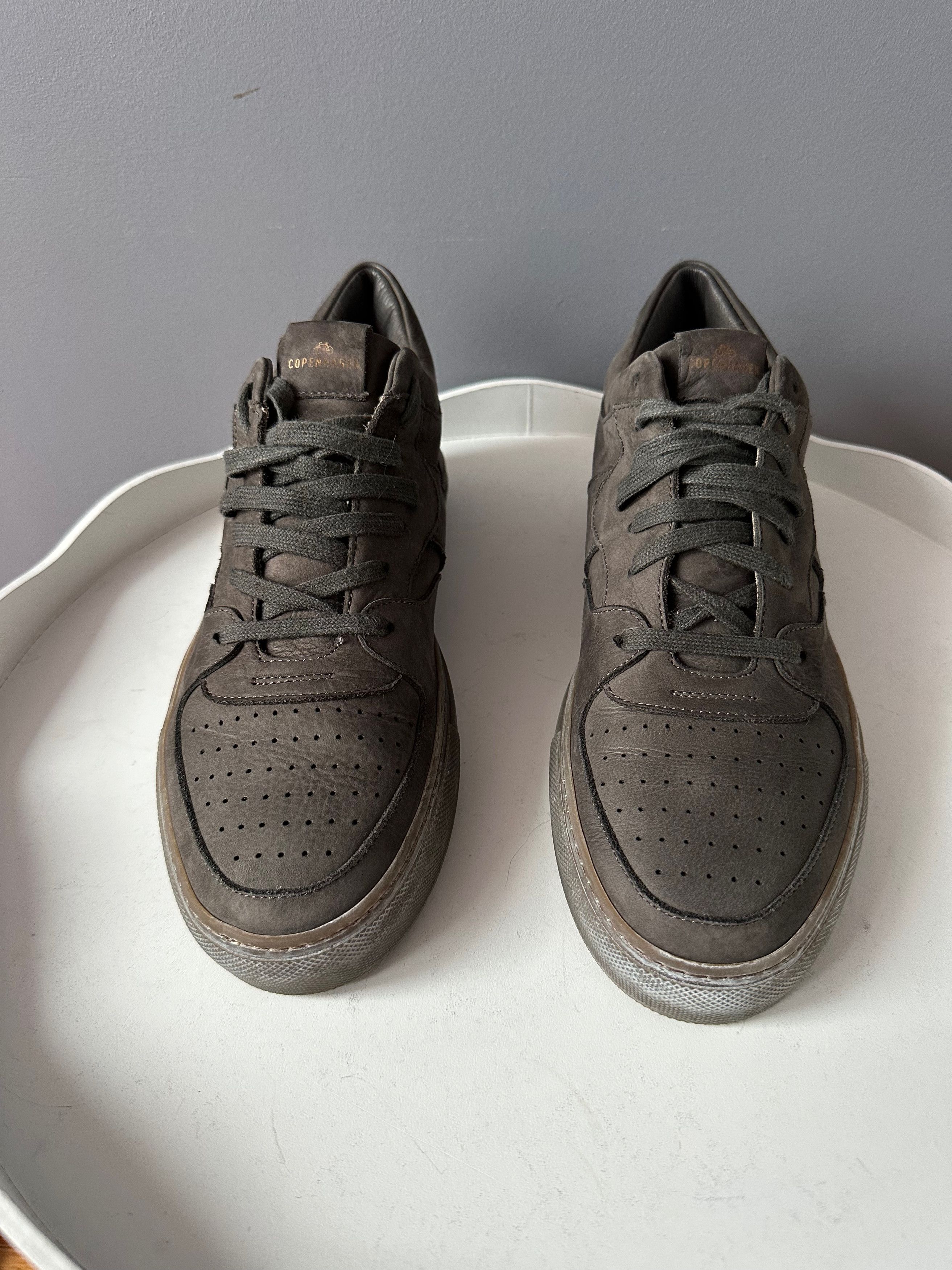 COPENHAGEN STUDIOS Copenhagen Brown Leather Sneakers Nubuck Size US 9 / EU 42 - 3 Thumbnail