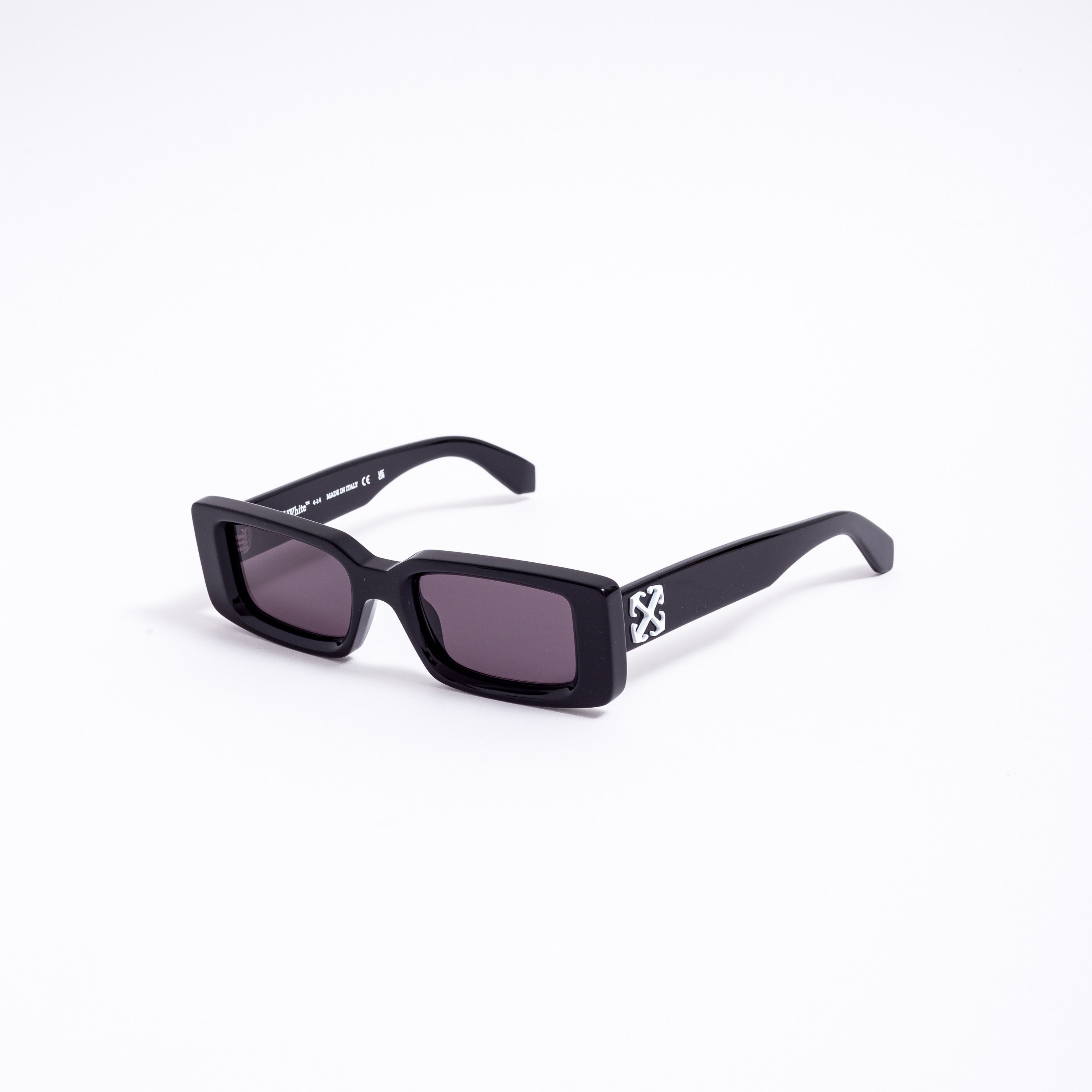 Off-White OFF WHITE Arthur Sunglasses BLACK DARK GREY Size ONE SIZE - 1 Thumbnail