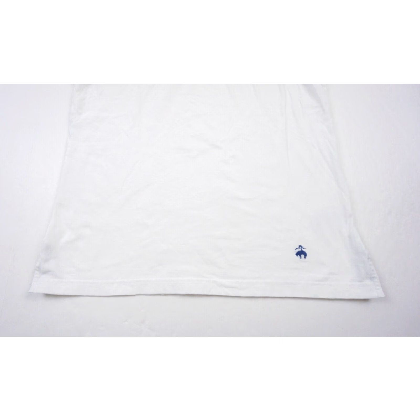 Brooks Brothers Brooks Brothers Polo Shirt Mens Large White Short Sleeve Collared Adult Size US L / EU 52-54 / 3 - 3 Thumbnail