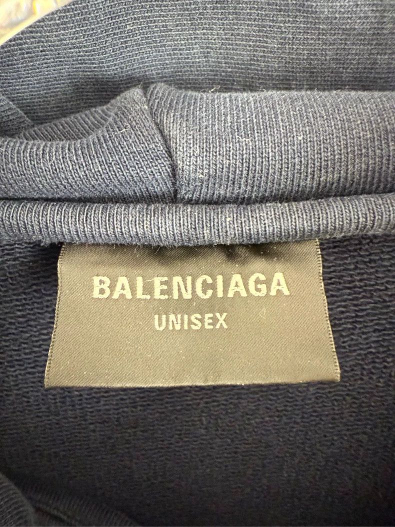 Balenciaga Balenciaga Denim splicing sweater coat Size US M / EU 48-50 / 2 - 3 Thumbnail