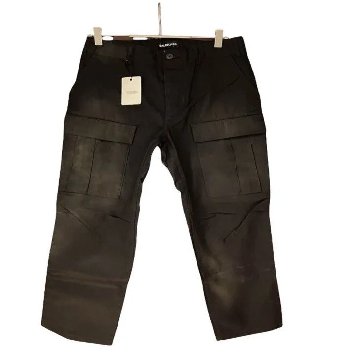 Balenciaga Balenciaga Casual Straight Cargo Pants Size US 31 - 1 Thumbnail