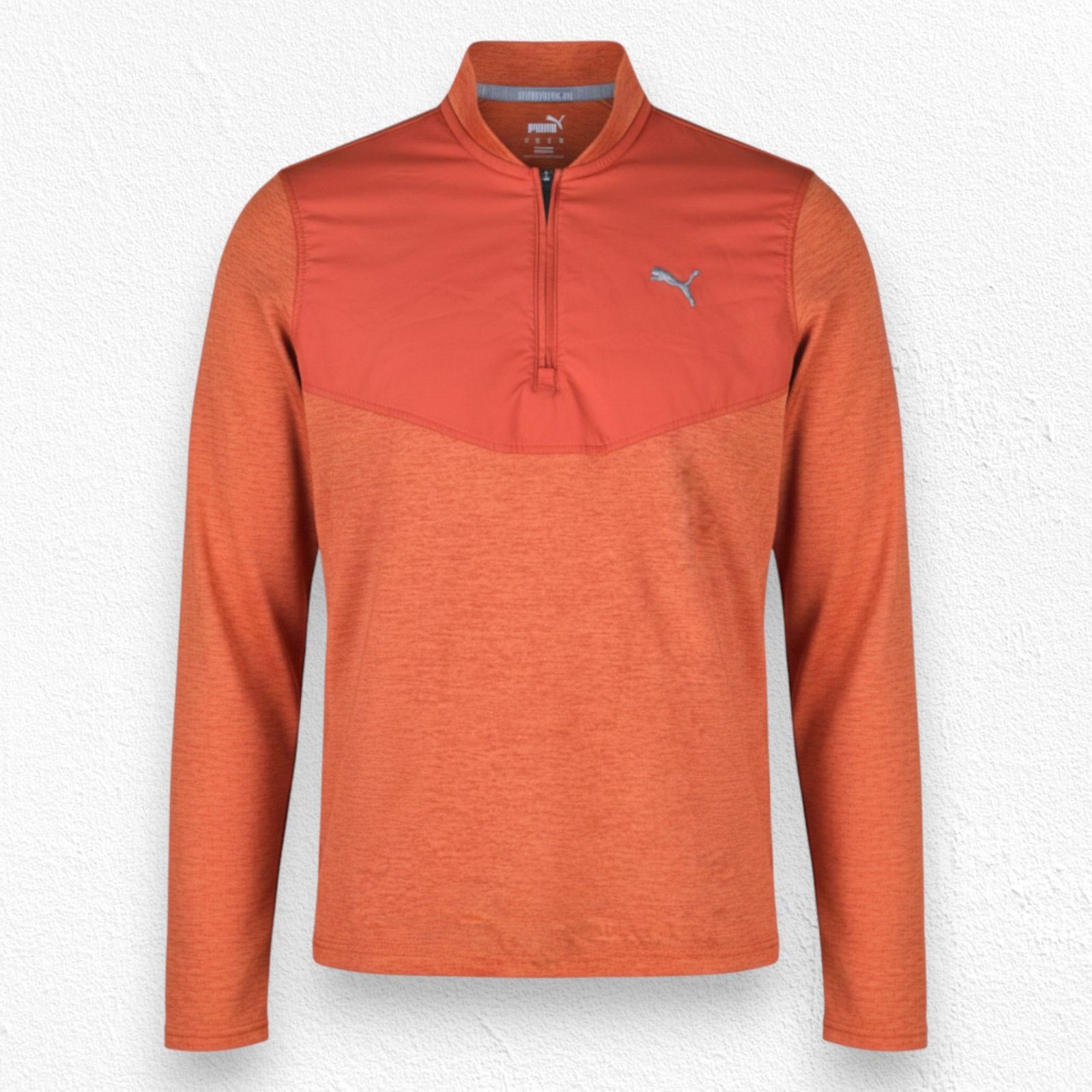 Puma Puma Orange Running Active Sweatshirt Size Medium Size US M / EU 48-50 / 2 - 1 Thumbnail