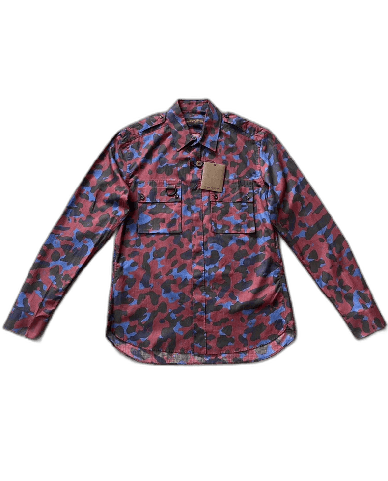 Louis Vuitton Louis Vuitton Men's Camouflage Shirt Size M-yf Size US M / EU 48-50 / 2 - 1 Thumbnail