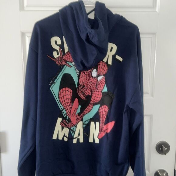 Other Marvel Love Spiderman Comic Back Print Long Sleeve Hoodie Me Size US L / EU 52-54 / 3 - 5 Thumbnail
