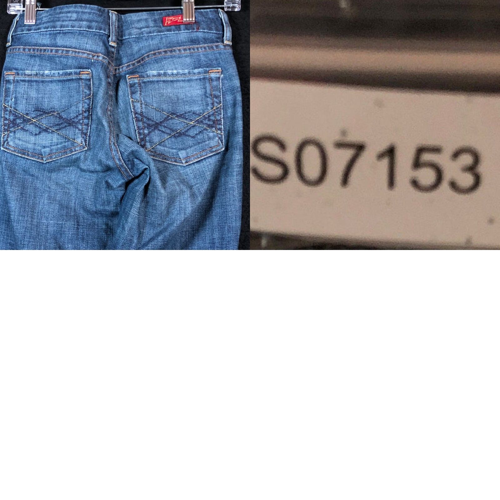 Citizens Of Humanity Citizens Of Humanity Jeans Women Blue Bridgitte 014 Low Rise Straight Stretch 24 Size 42" / US 20 - 9 Thumbnail