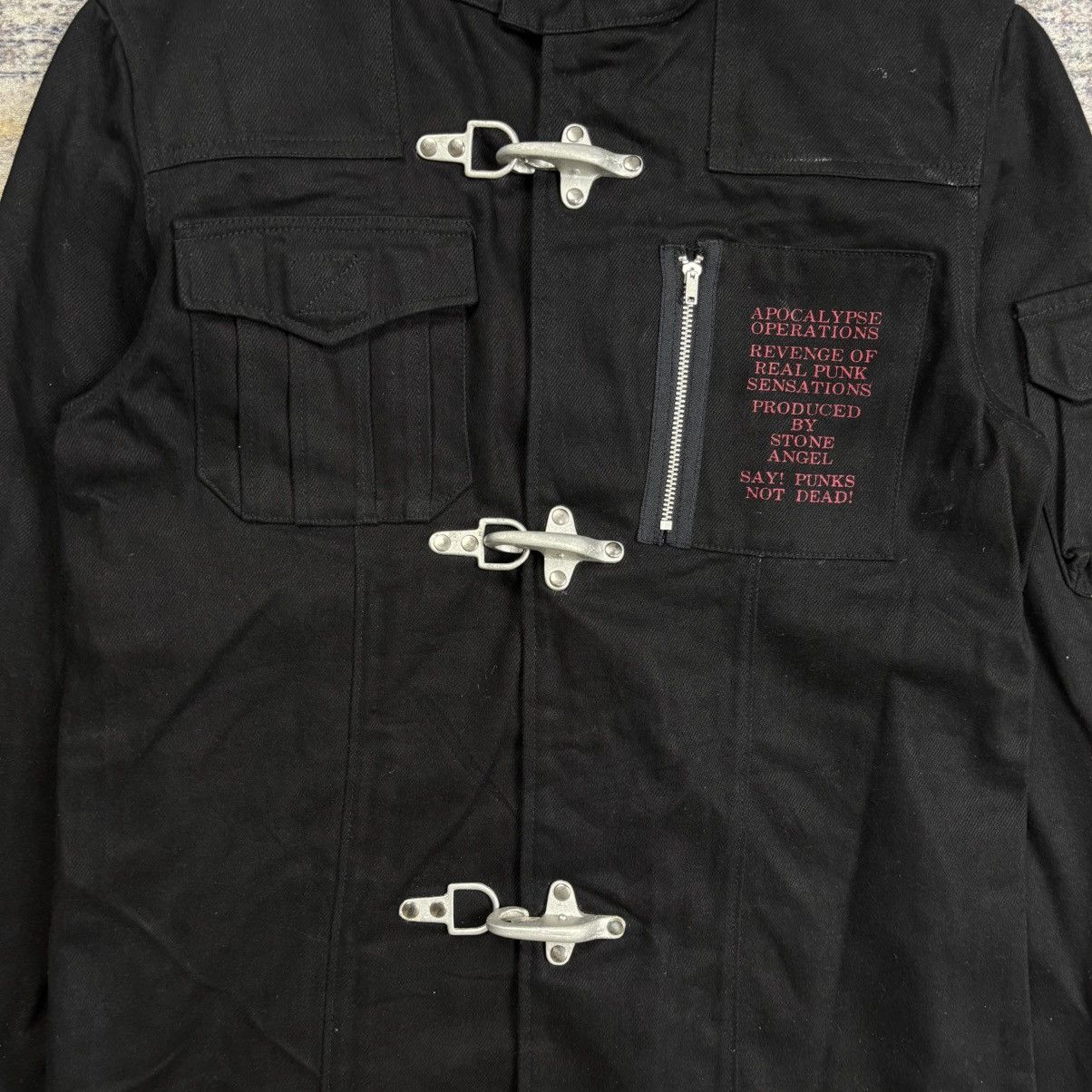 Hysteric Glamour 2000s Stong Angel - Vkei Style Fireman Clasp Jacket Size US M / EU 48-50 / 2 - 7 Thumbnail