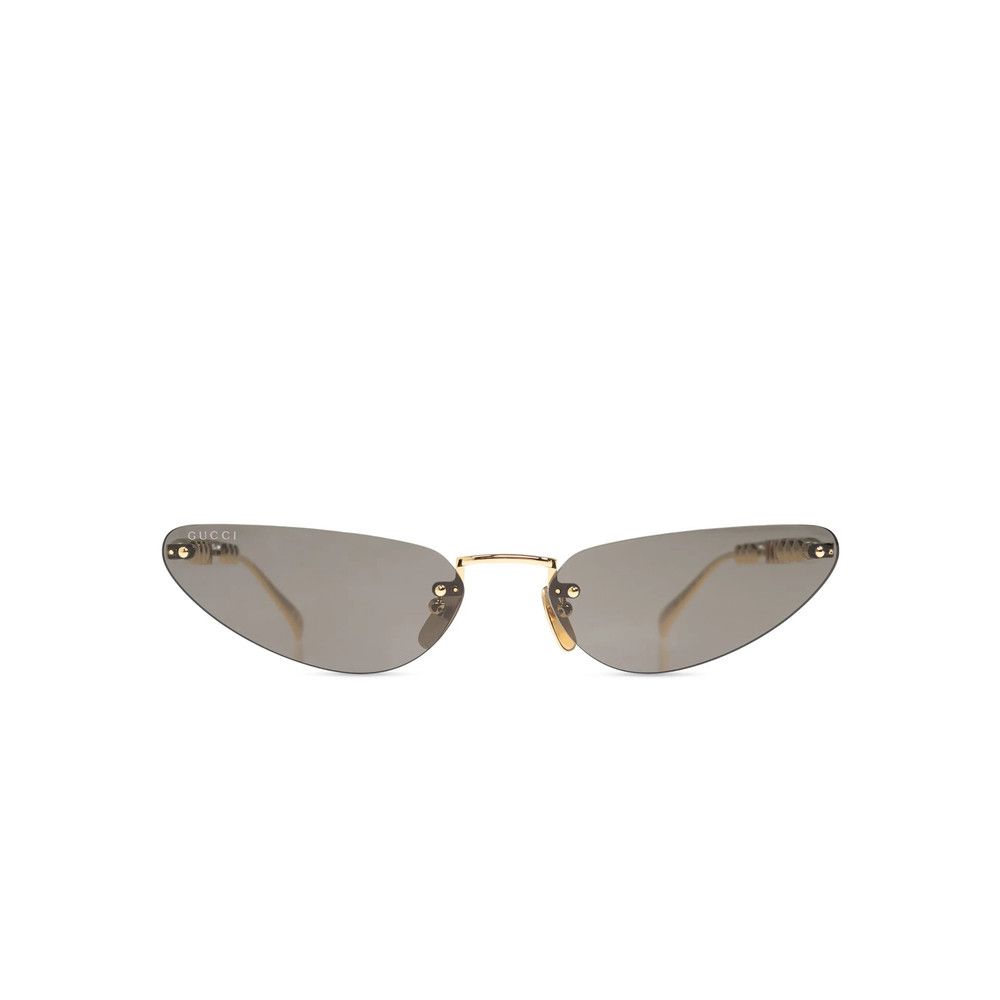 Gucci Gucci GOLD Sunglasses Size ONE SIZE - 1 Thumbnail