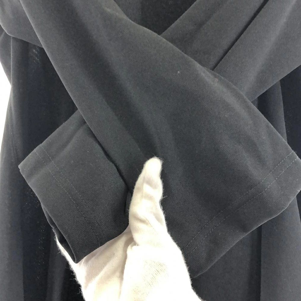 Comme des Garcons T-Shirt Long Sleeve Cut/ Sew Plain Balloon Hem Pattern Black Size US M / EU 48-50 / 2 - 5 Thumbnail