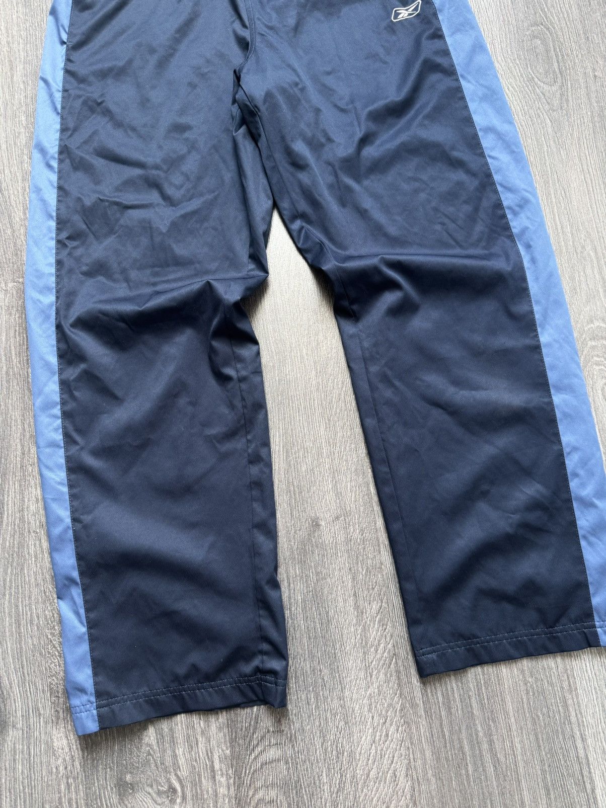 Reebok × Vintage Y2K Vintage Reebok Nylon Drill Zip Pants Size US 32 / EU 48 - 2 Thumbnail