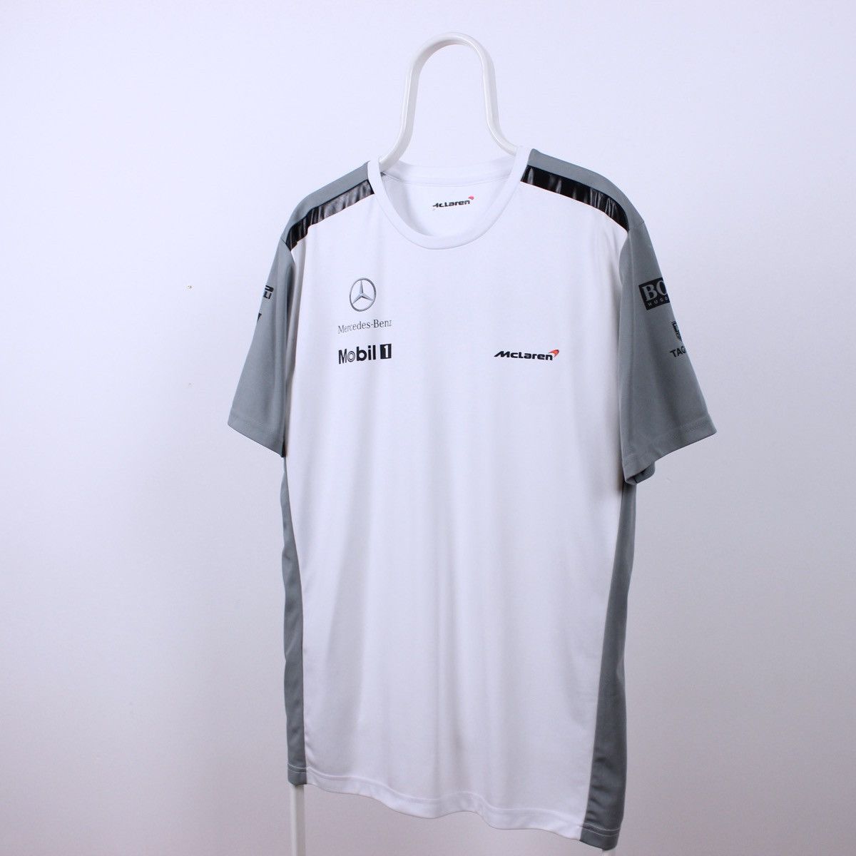 Hugo Boss × Mercedes-Benz Mclaren T-shirt Formula 1 Mercedes Benz Hugo Boss Jersey Size US XL / EU 56 / 4 - 2 Thumbnail