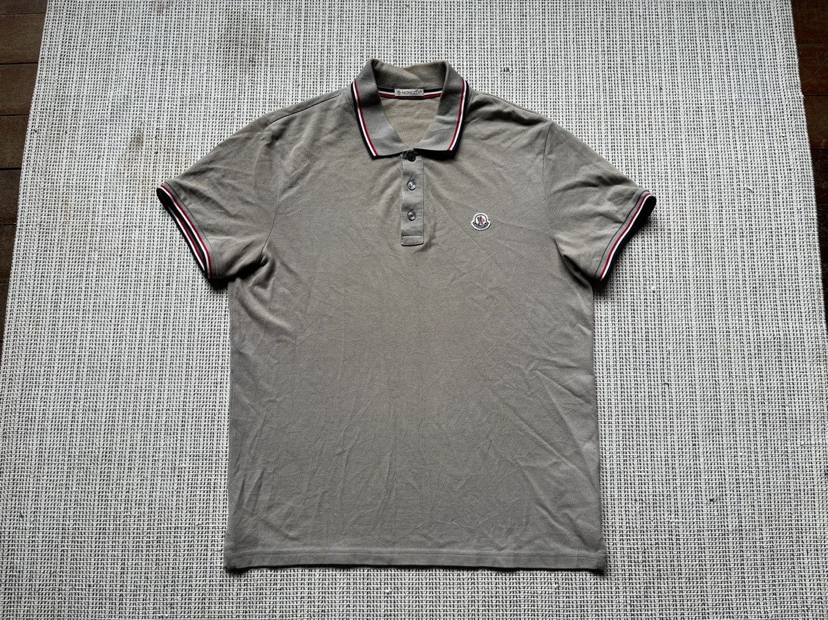 Moncler Moncler logo patch polo tshirt Size US M / EU 48-50 / 2 - 1 Thumbnail