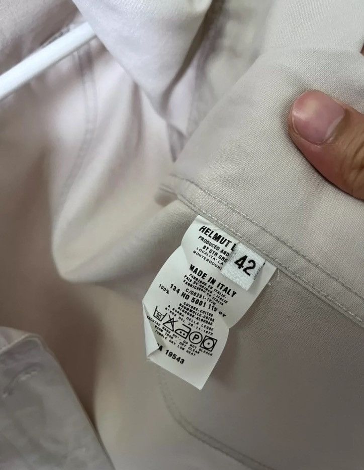 Helmut Lang Helmut Lang's gray white jacket 2412-Nextarrow Size US XS / EU 42 / 0 - 6 Thumbnail