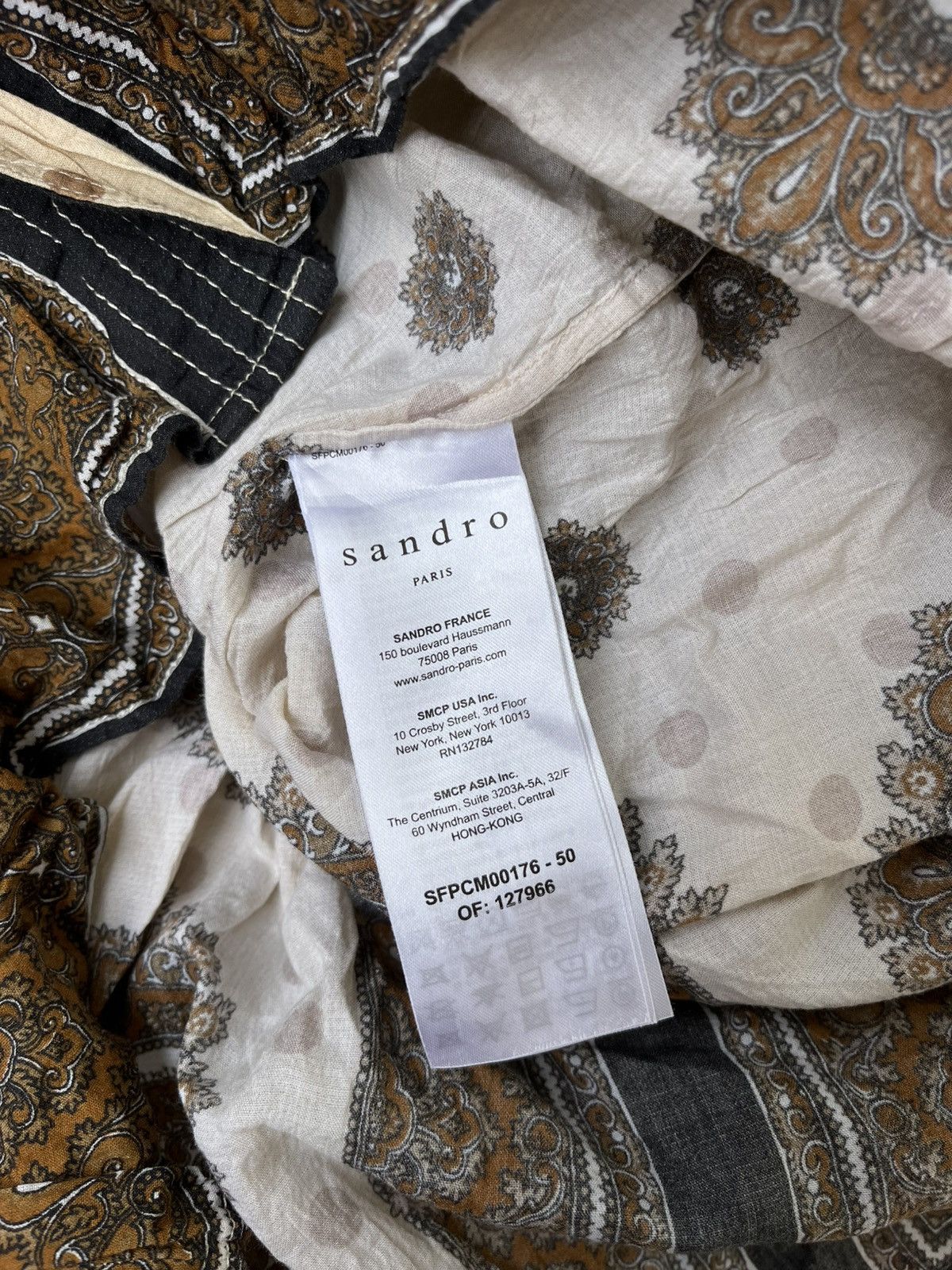 Sandro Sandro Paris Paisley Puff Blouse shirt Size S / US 4 / IT 40 - 7 Thumbnail