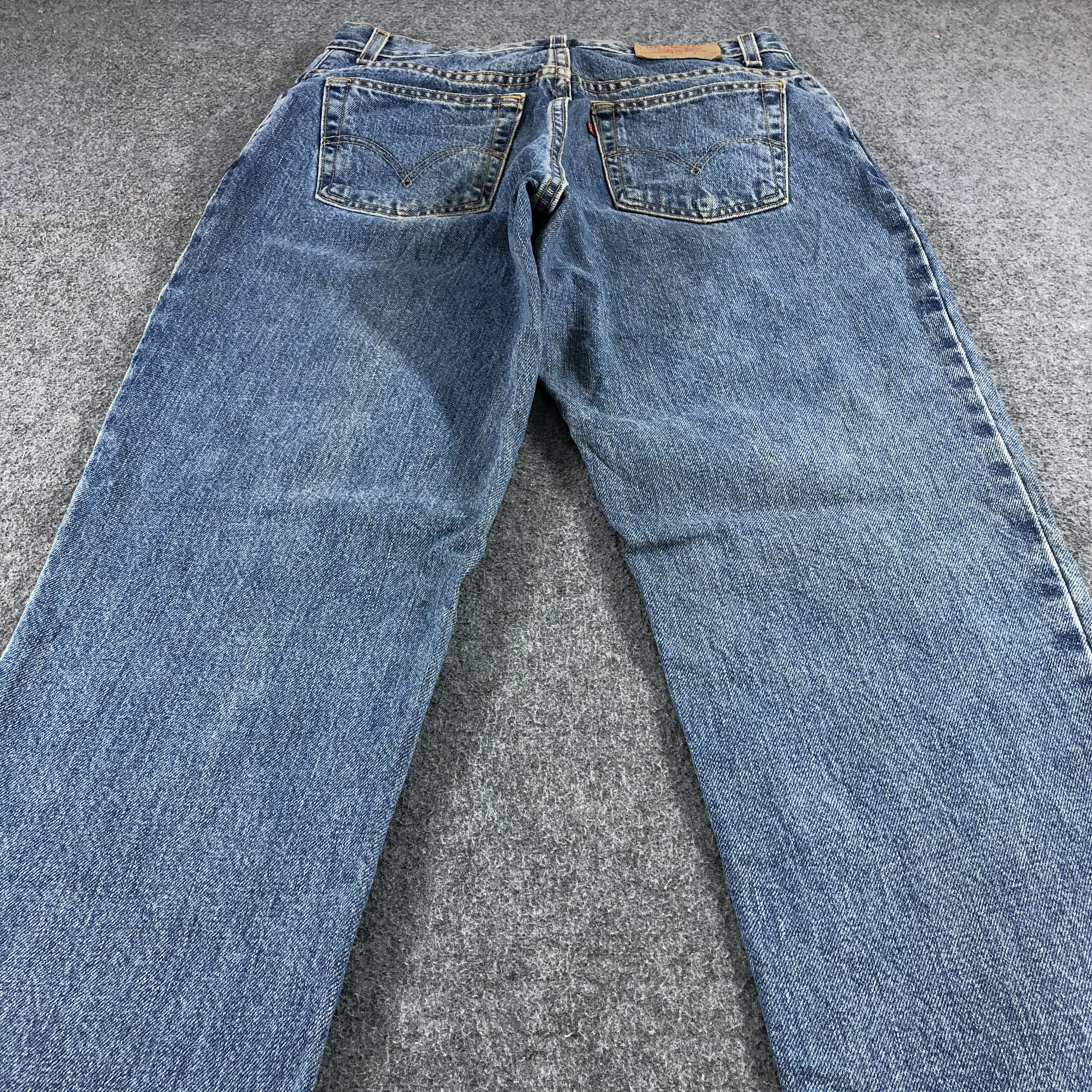 Levi's Blue Wash Vintage Levis 550 Jeans-J1170 Size US 31 - 4 Thumbnail