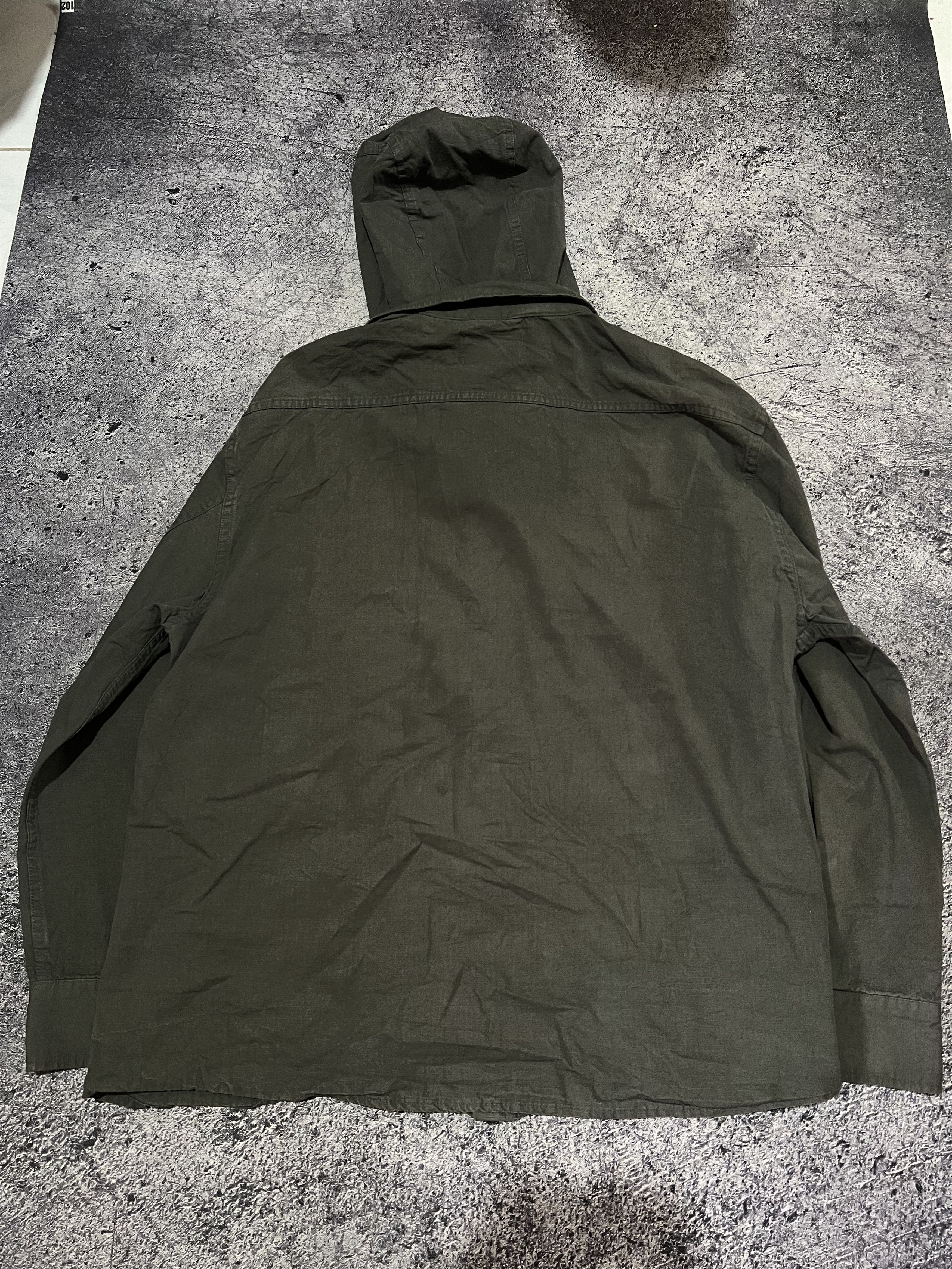 Japanese Brand 2000s Japanese Military Ripstop Hoddie Shirt y2k Size US XL / EU 56 / 4 - 3 Thumbnail