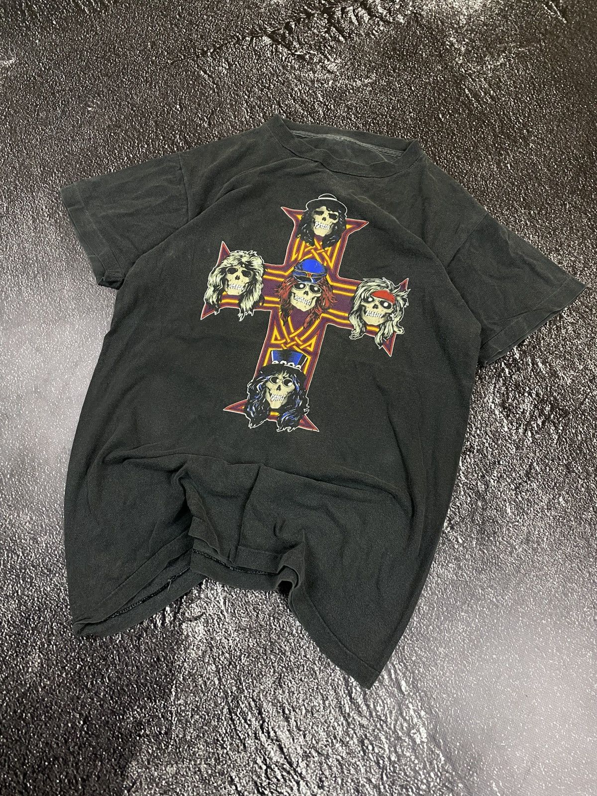 Band Tees × Guns N' Roses 90s Guns N’ Roses Single Stitch Vintage Tee Shirt Size US S / EU 44-46 / 1 - 1 Thumbnail