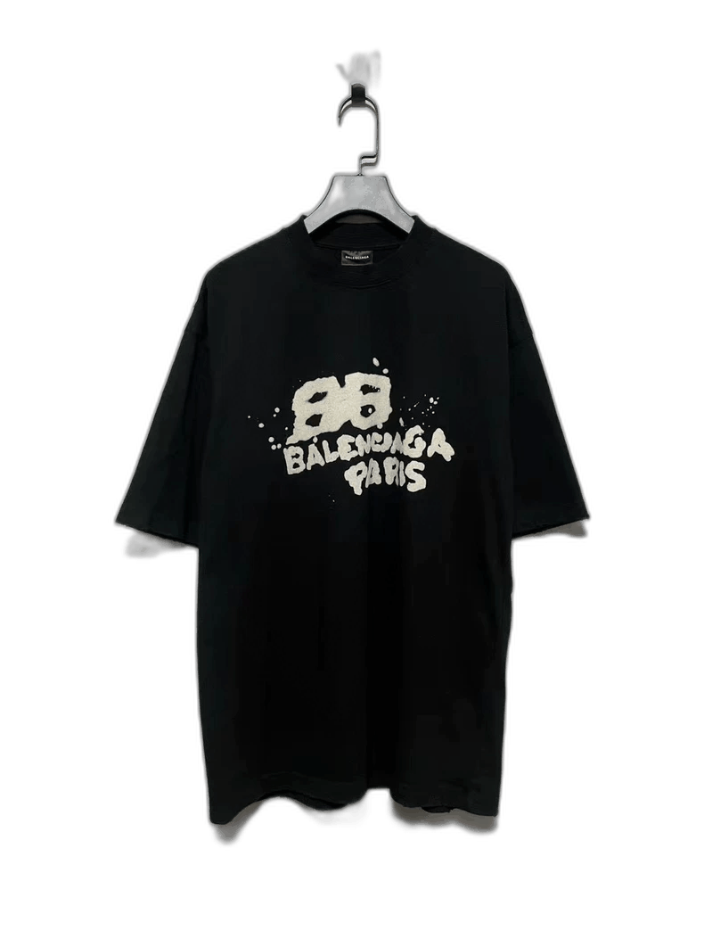 Balenciaga balenciaga graffiti logo short sleeve t-shirt Size US XS / EU 42 / 0 - 1 Thumbnail
