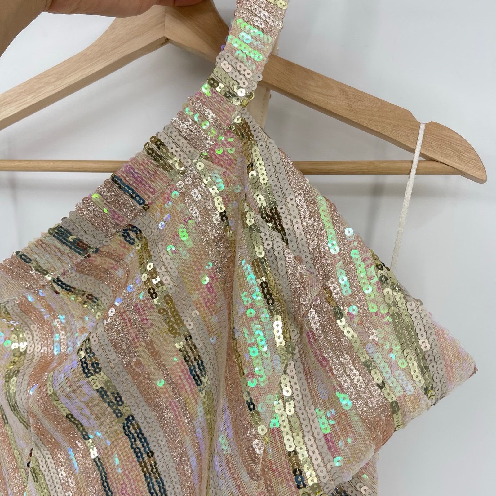 superdown superdown | NWT Cicely Mini Dress in Sequin Multi L Size L / US 10 / IT 46 - 9 Thumbnail