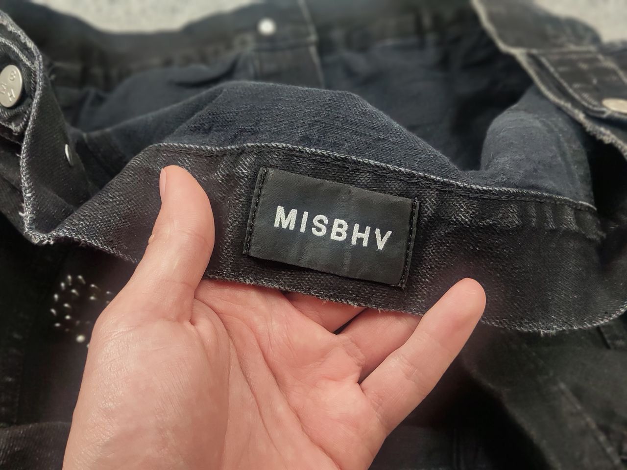 Misbhv Misbhv Design Distressed Denim sonic you Black Jacket Size US M / EU 48-50 / 2 - 20 Thumbnail