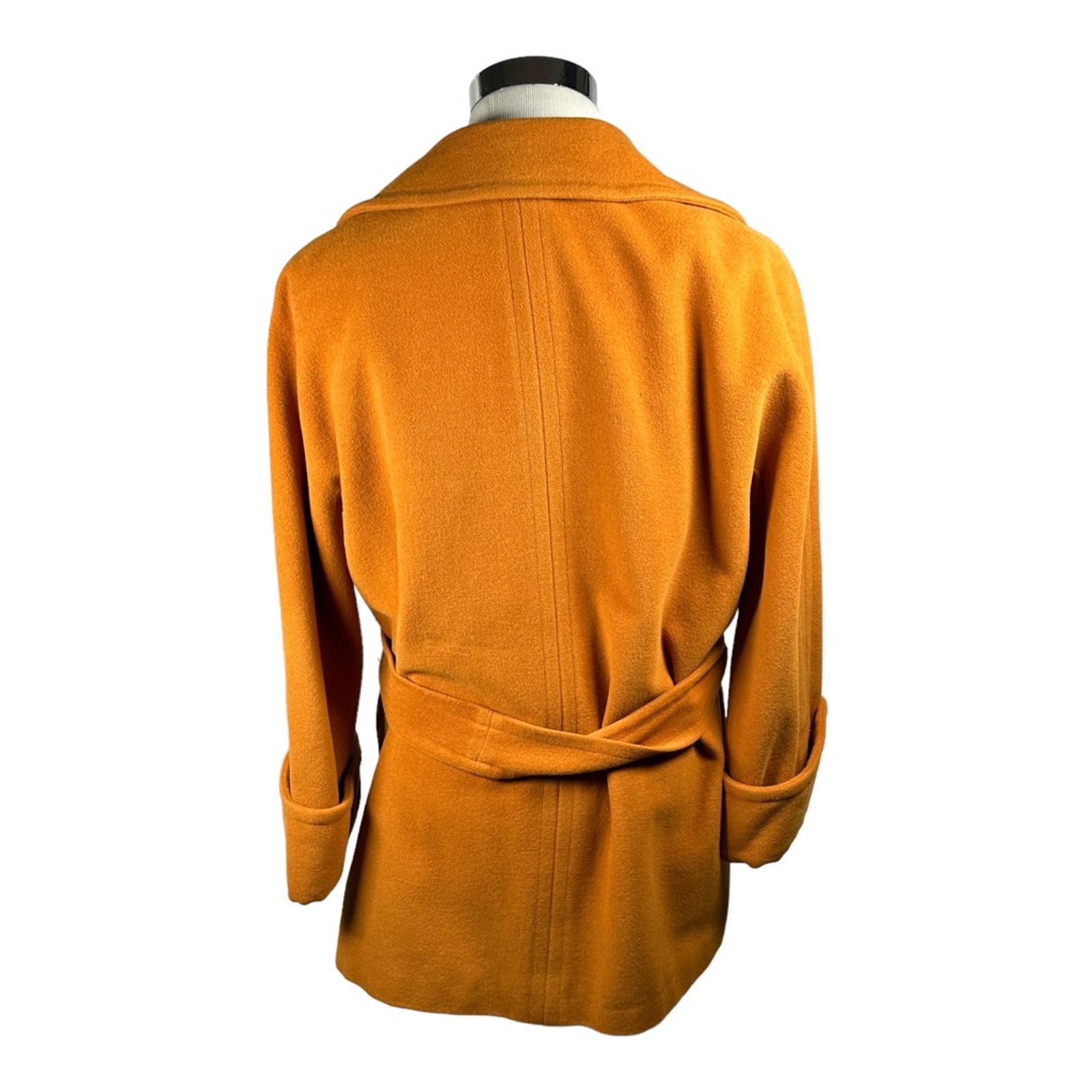 Loewe Loewe Jacket Coat Orange Open Pockets Cashmere Wool Vintage Size M / US 6-8 / IT 42-44 - 2 Thumbnail