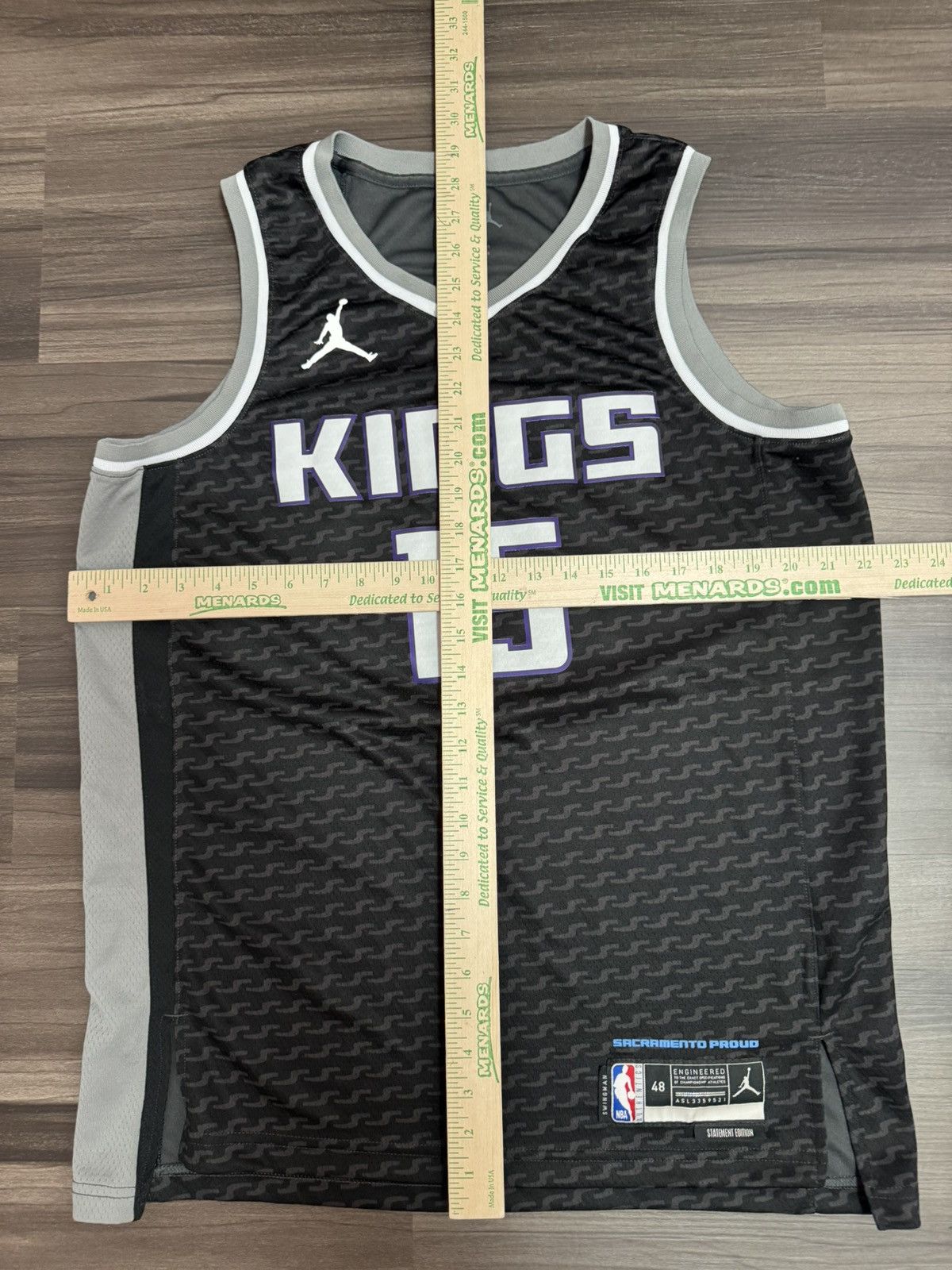 Nike Sacramento Kings Davion Mitchell #15 NBA Statement Jersey Size US L / EU 52-54 / 3 - 6 Thumbnail