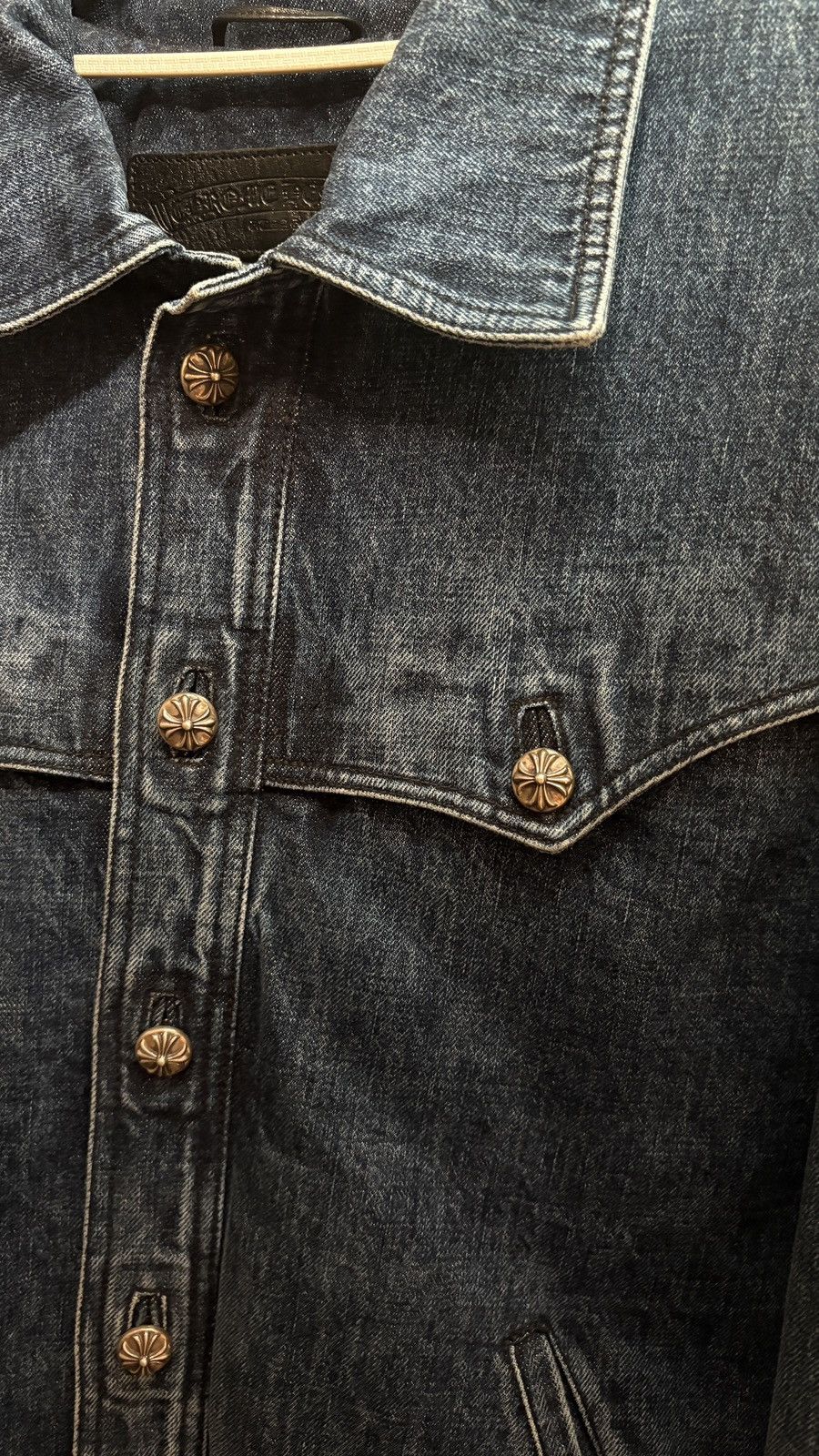 Chrome Hearts Chrome Hearts Denim Jacket L Size US L / EU 52-54 / 3 - 3 Thumbnail
