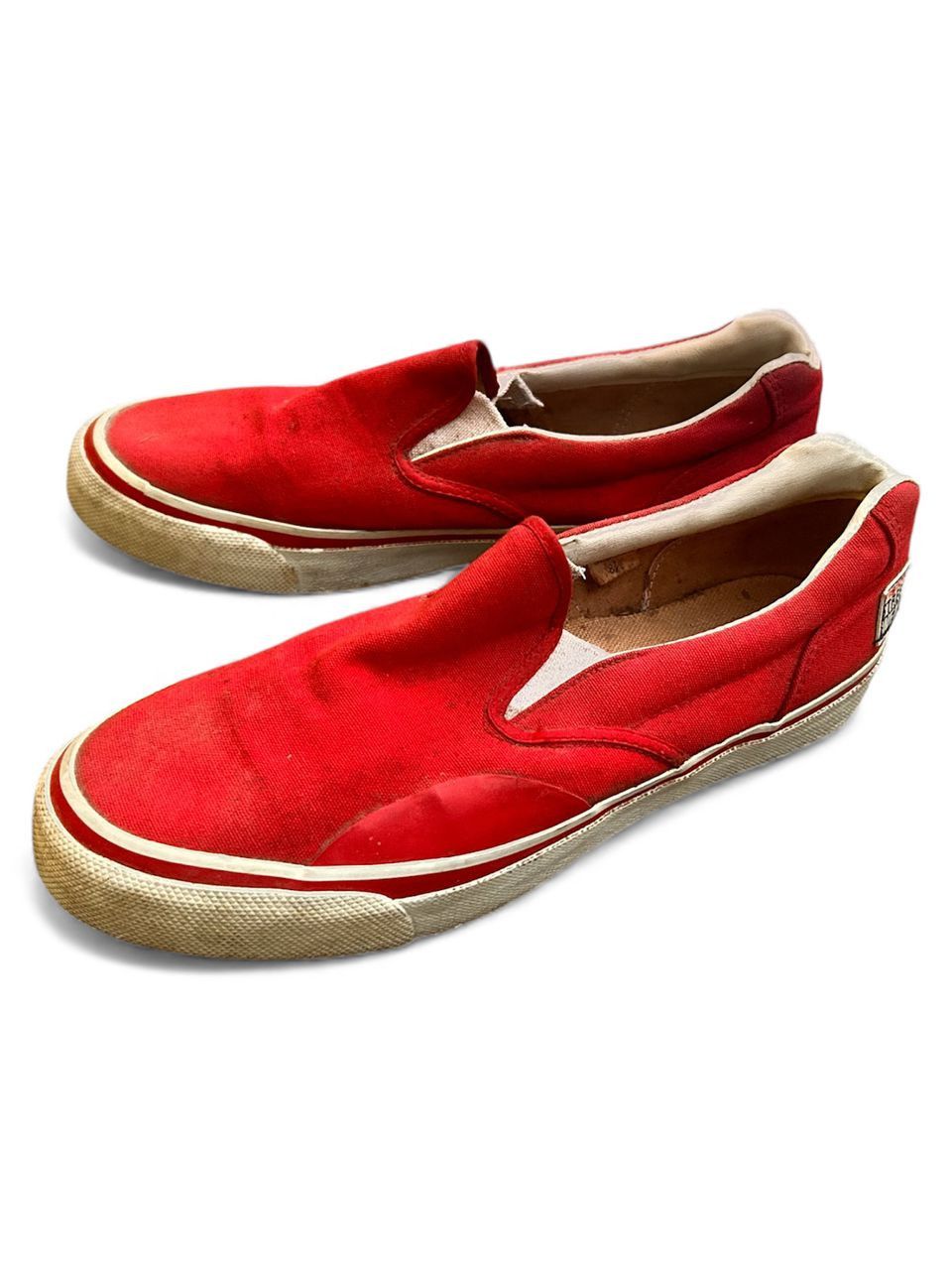 Vision Streetwear Vintage 90s VISION STREET WEAR Slip On Sneakers Shoes Size US 9 / EU 42 - 1 Thumbnail