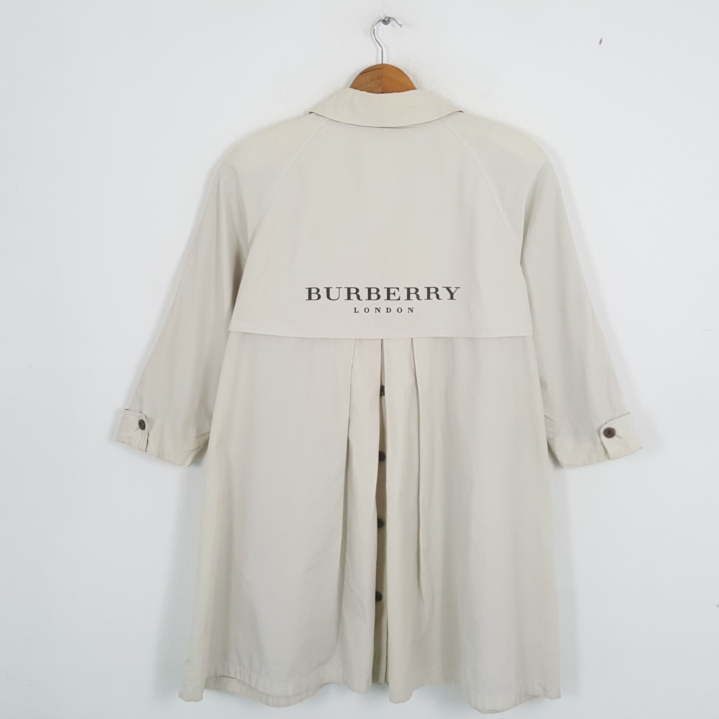 Vintage BURBERRYS Fashion Brand Trench Coat Jacket